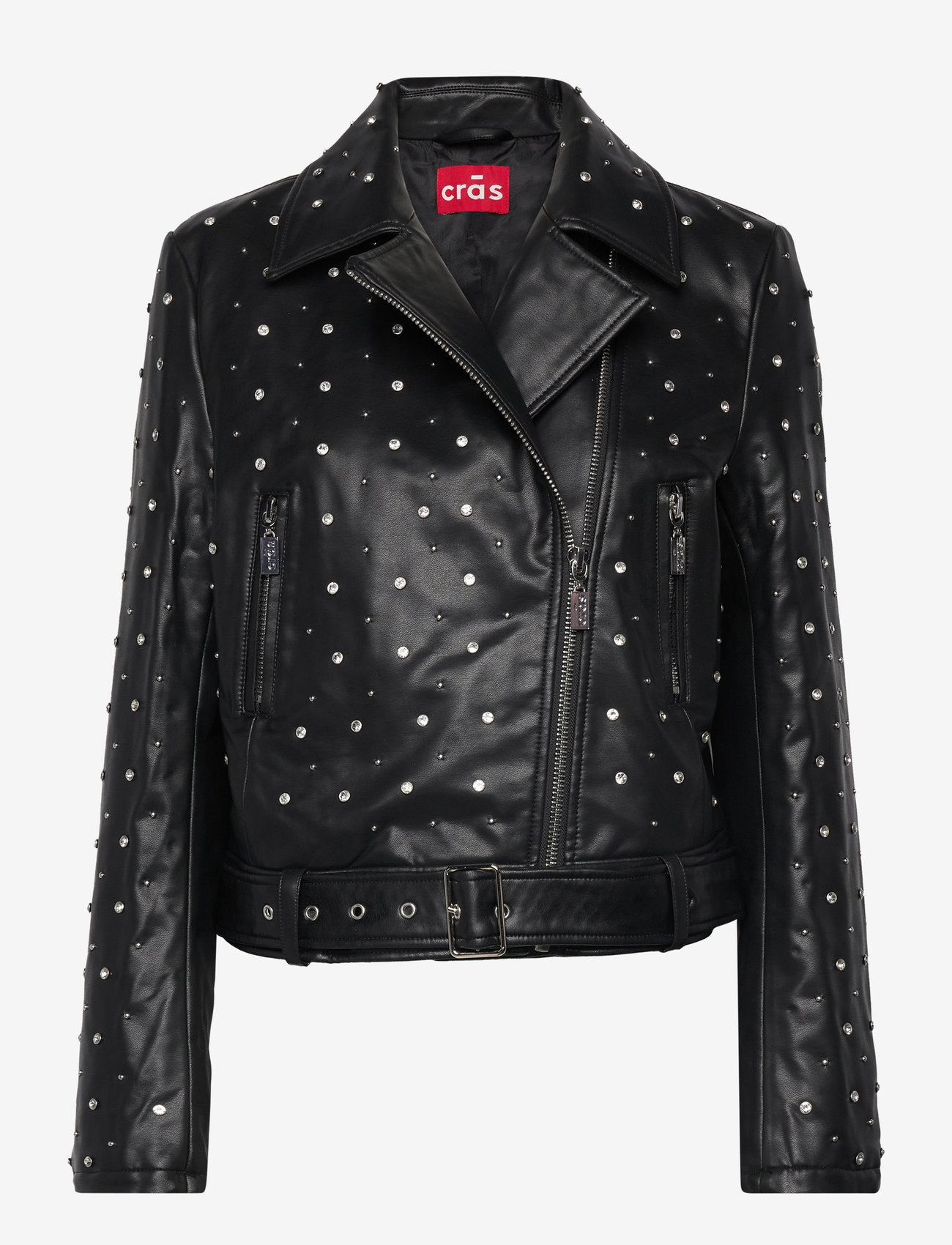 crās - Marinacras Jacket - lederjacken - 9999 black - 2