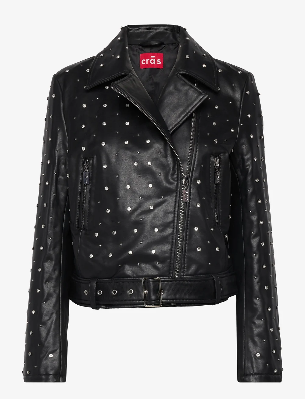 crās - Marinacras Jacket - leather jackets - 9999 black - 2