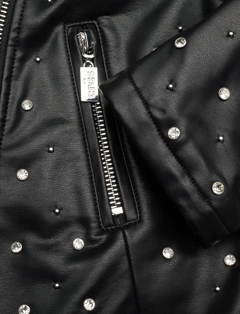 crās - Marinacras Jacket - leather jackets - 9999 black - 4