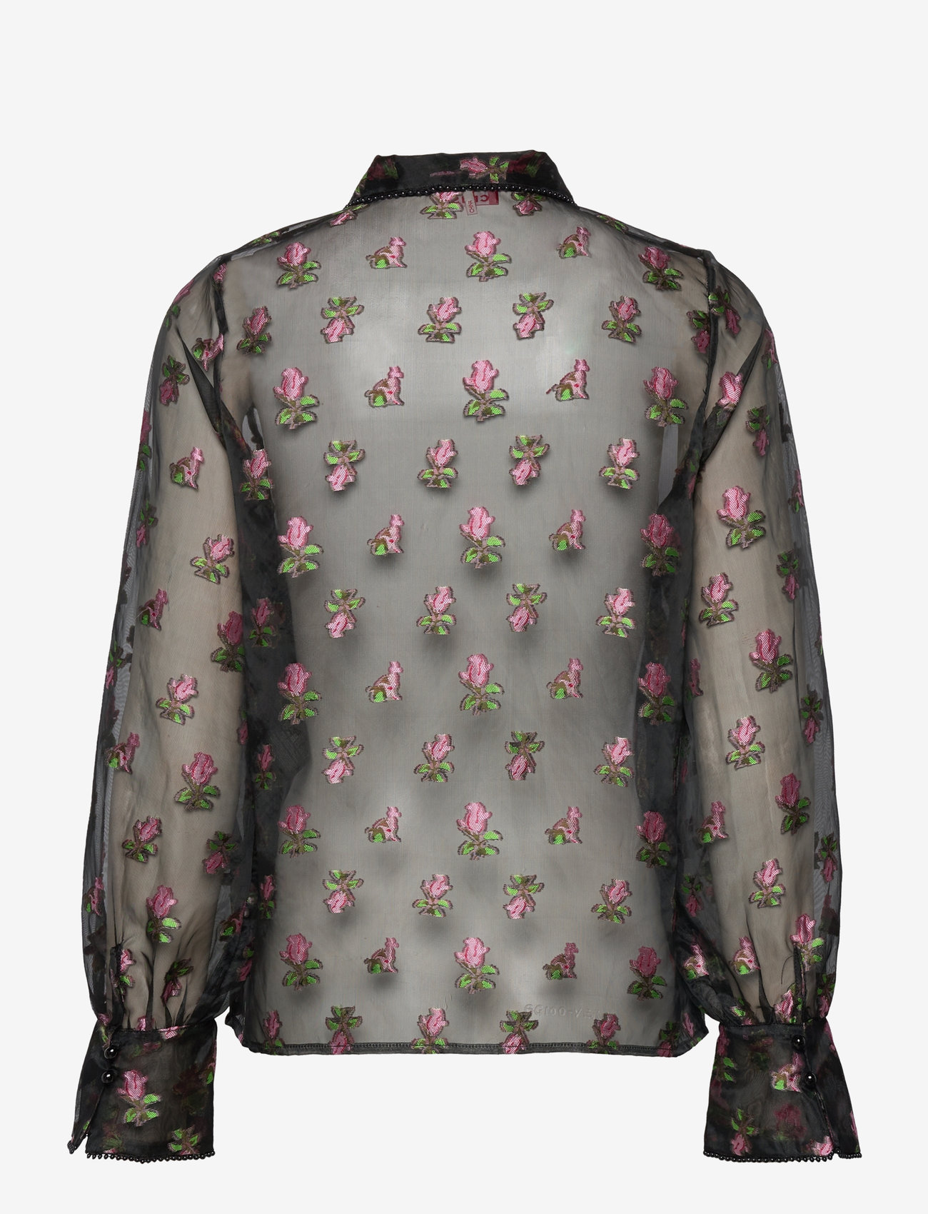 crās - Josettecras Shirt - langärmlige blusen - 9999 black - 2