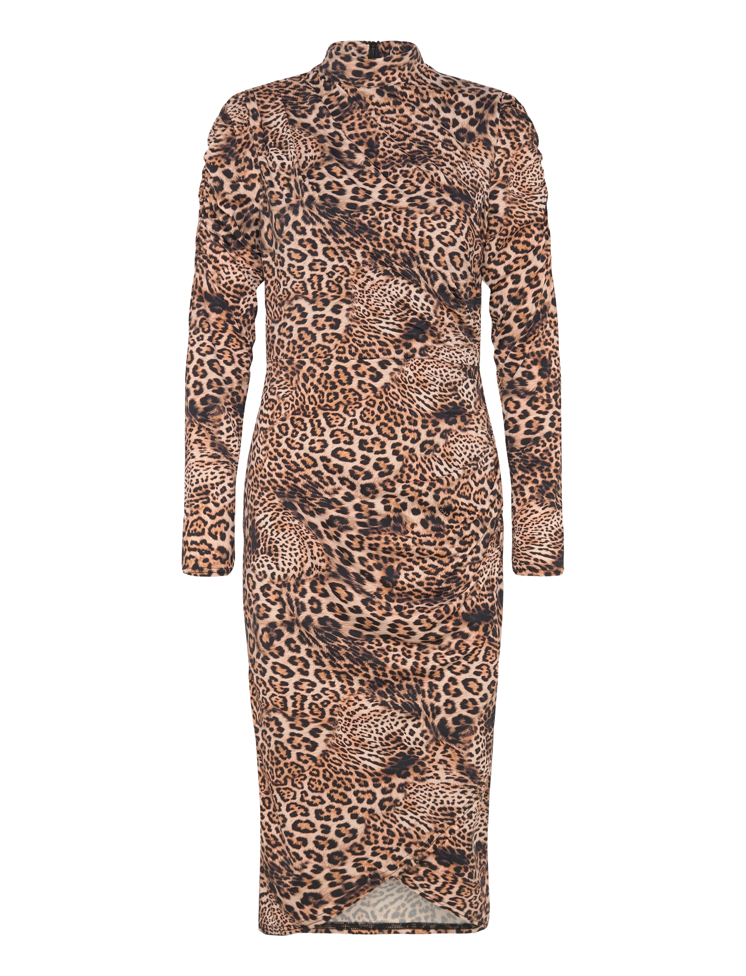 crās Denvercras Dress - Etuikleider - 8041 TWISTED LEO / brown