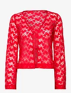 Thaliacras Blouse - FIERY RED