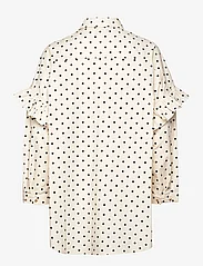 Cras - Flowercras Shirt - langærmede skjorter - black dot - 1
