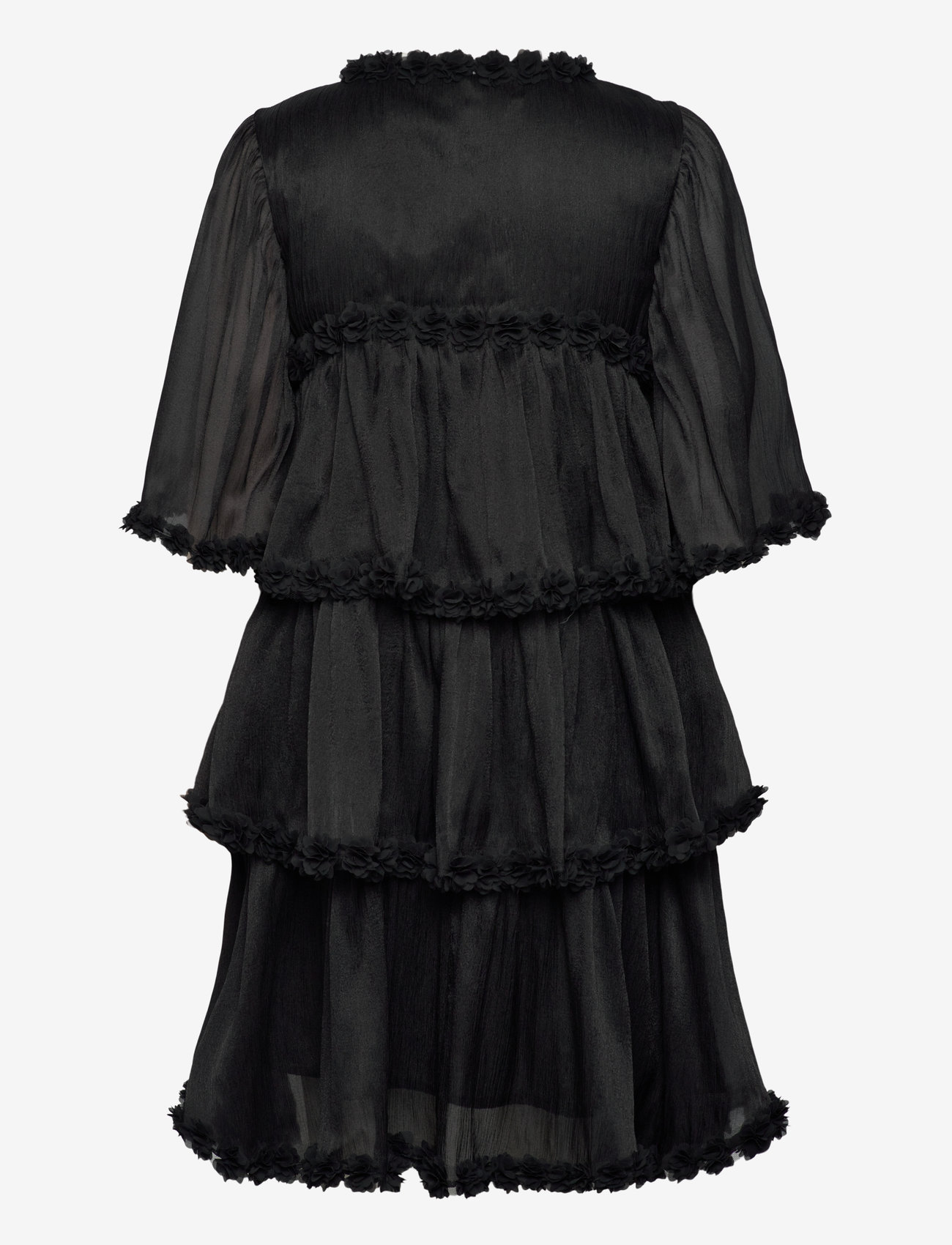 crās - Flowcras Dress - juhlamekot - black - 2