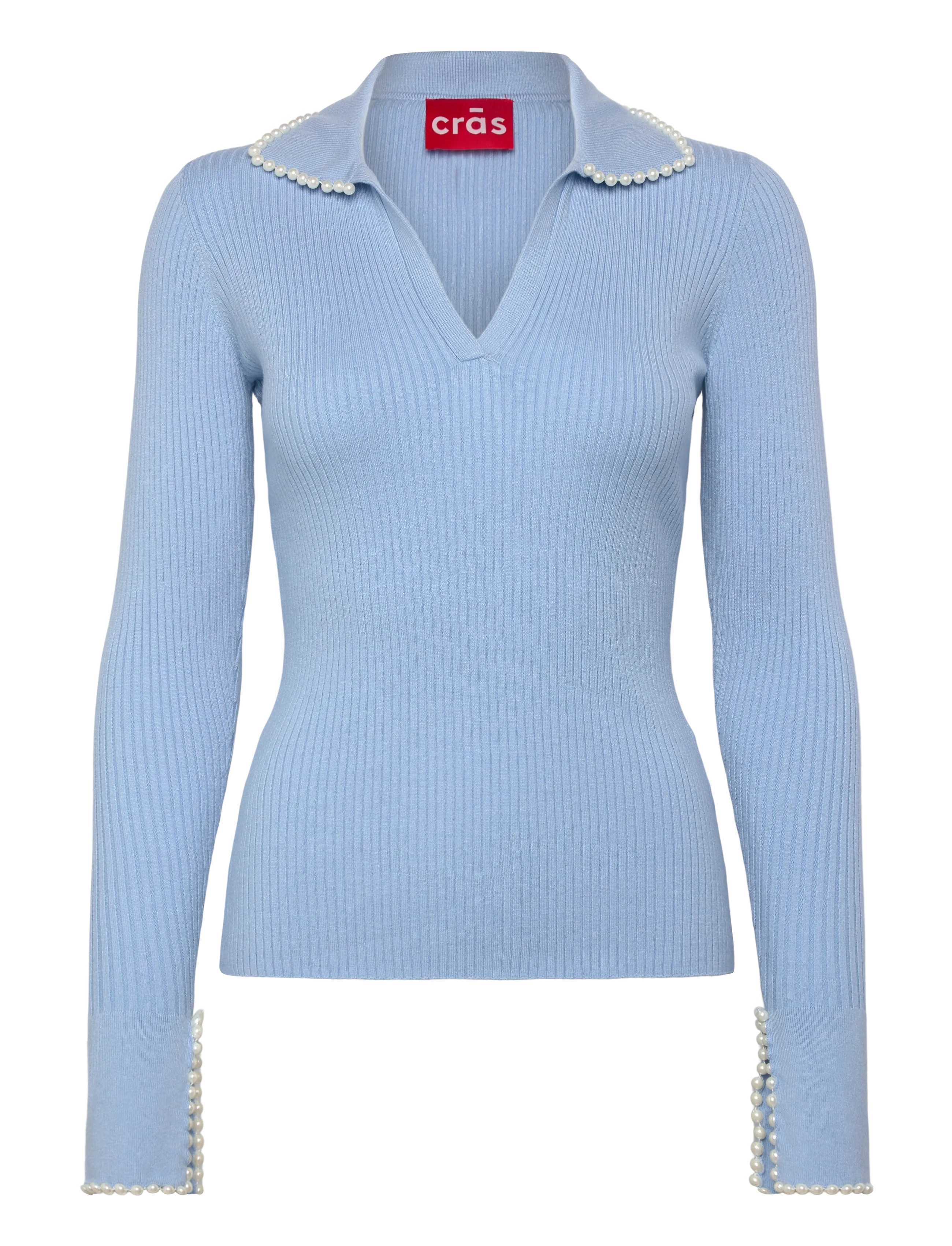 crās Alyssacras Blouse - Officewear - LIGHT BLUE / blue