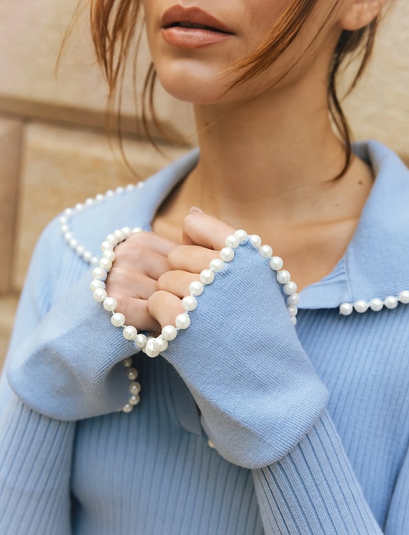 crās - Alyssacras Blouse - långärmade blusar - light blue - 4