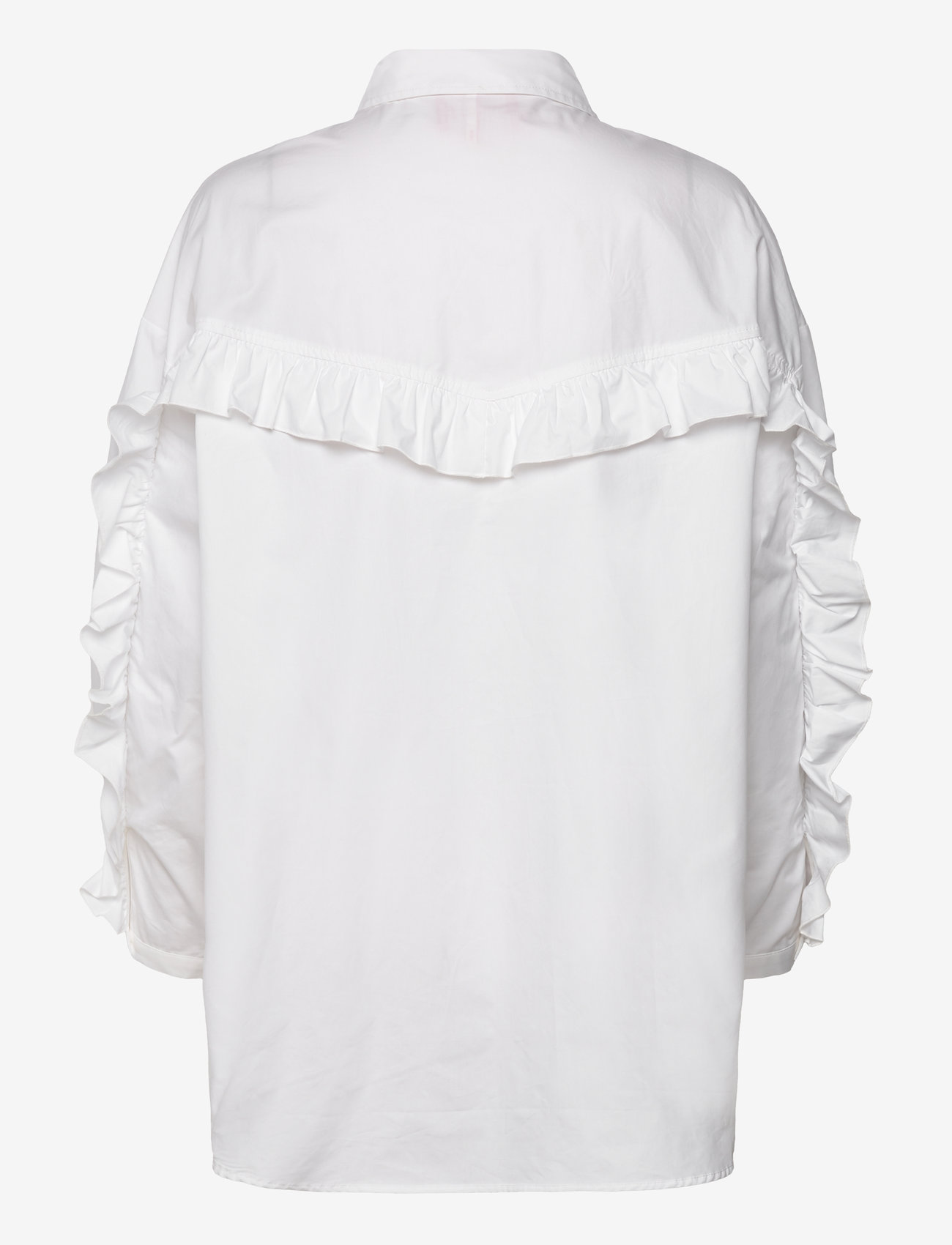 crās - Bloomingcras Shirt - marškiniai ilgomis rankovėmis - white - 1