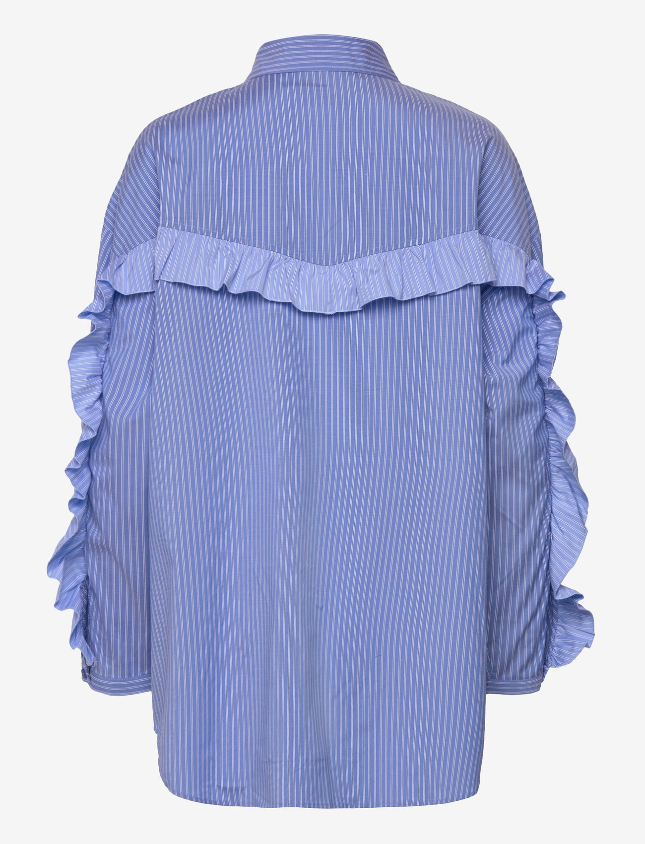 crās - Bloomingcras Shirt - långärmade skjortor - blue stripe - 1