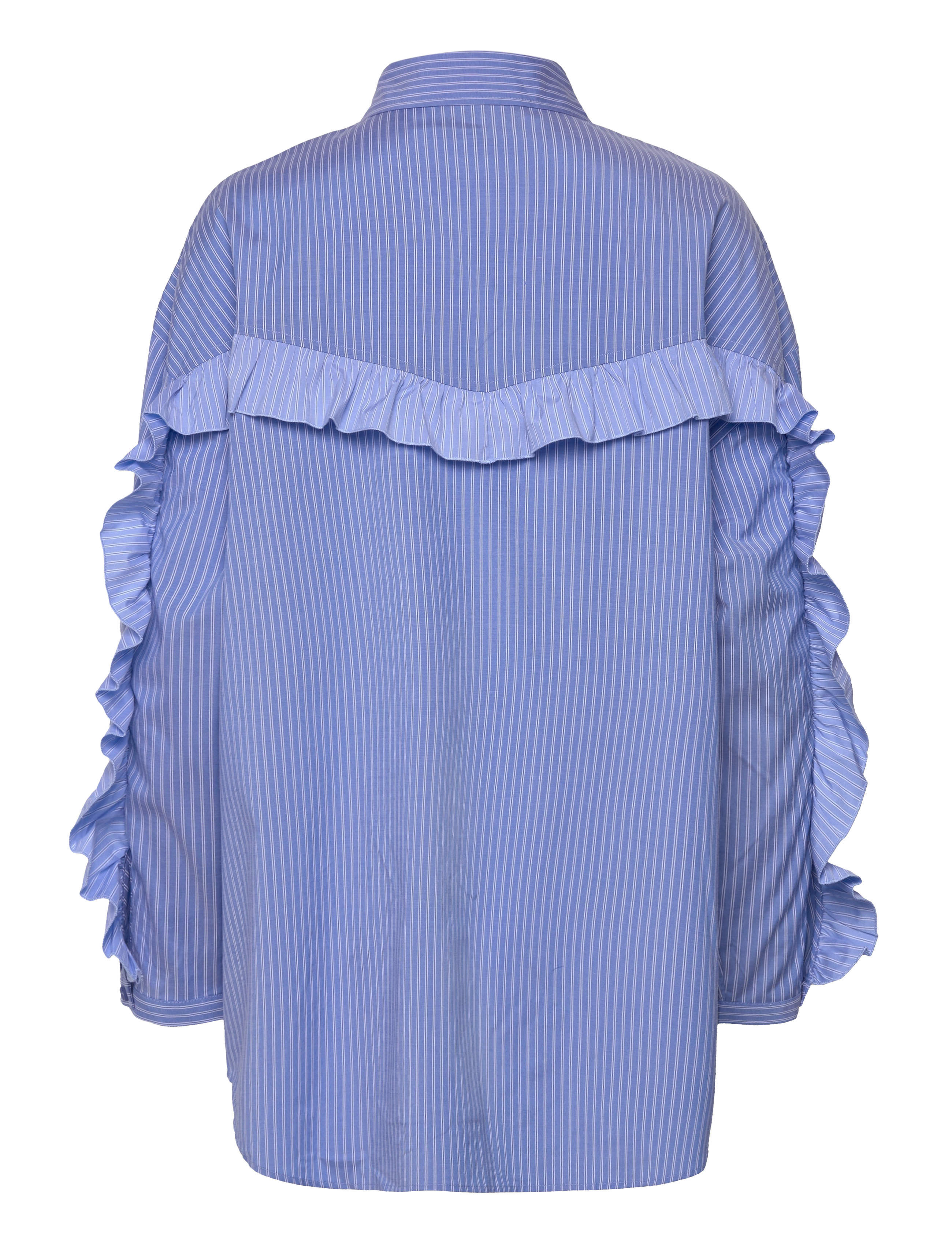 crās - Bloomingcras Shirt - blue stripe - 1