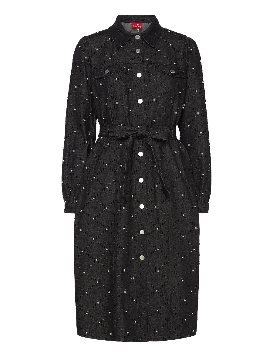 crās - Selenacras Dress - kreklkleitas - black - 0