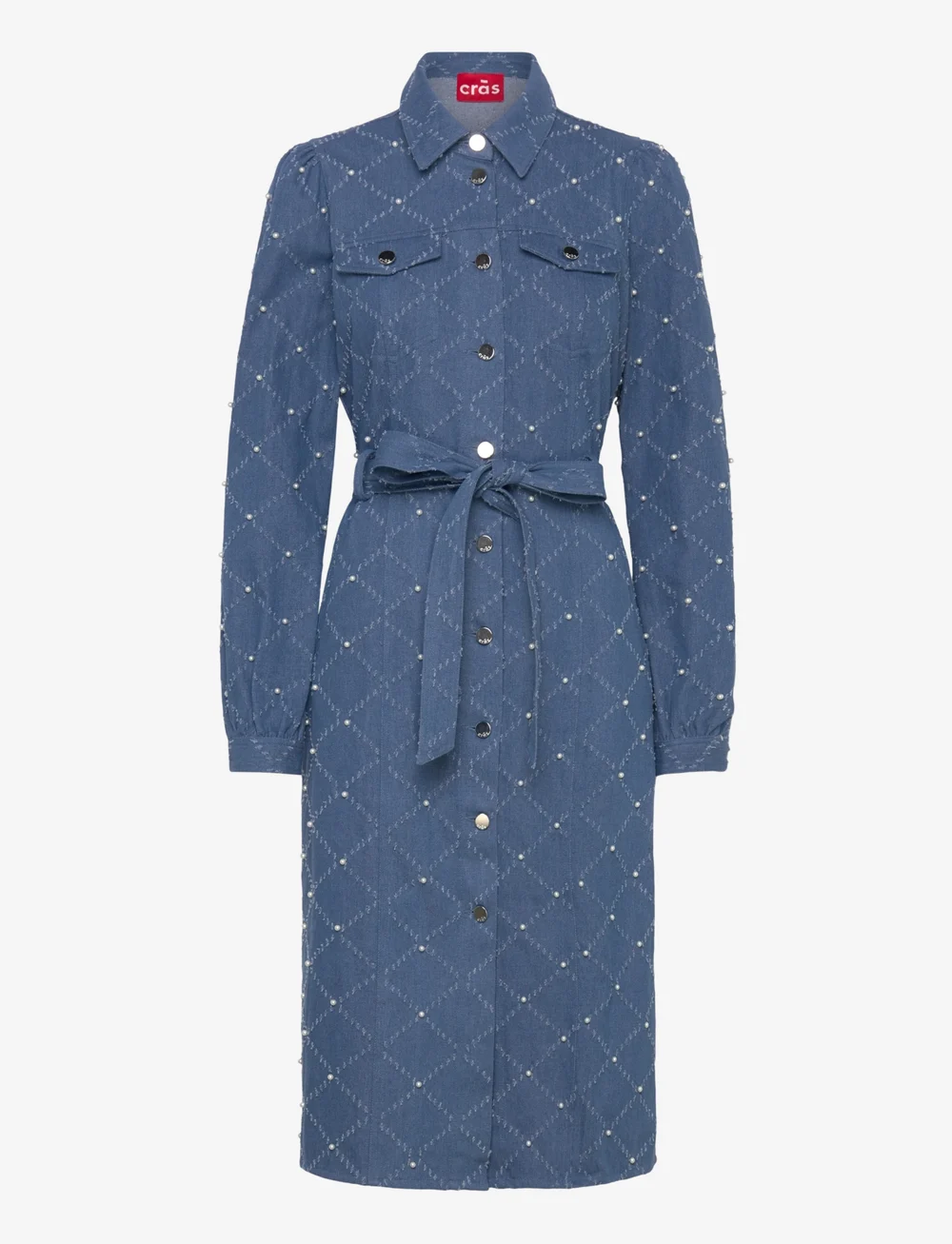 crās - Selenacras Dress - hemdkleider - light blue - 1