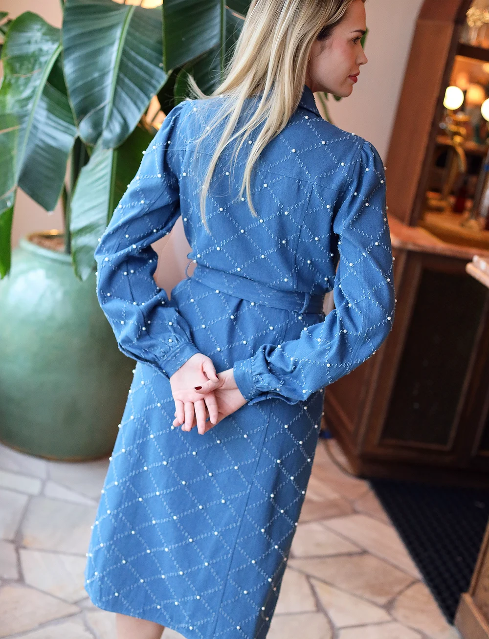 crās - Selenacras Dress - hemdkleider - light blue - 3