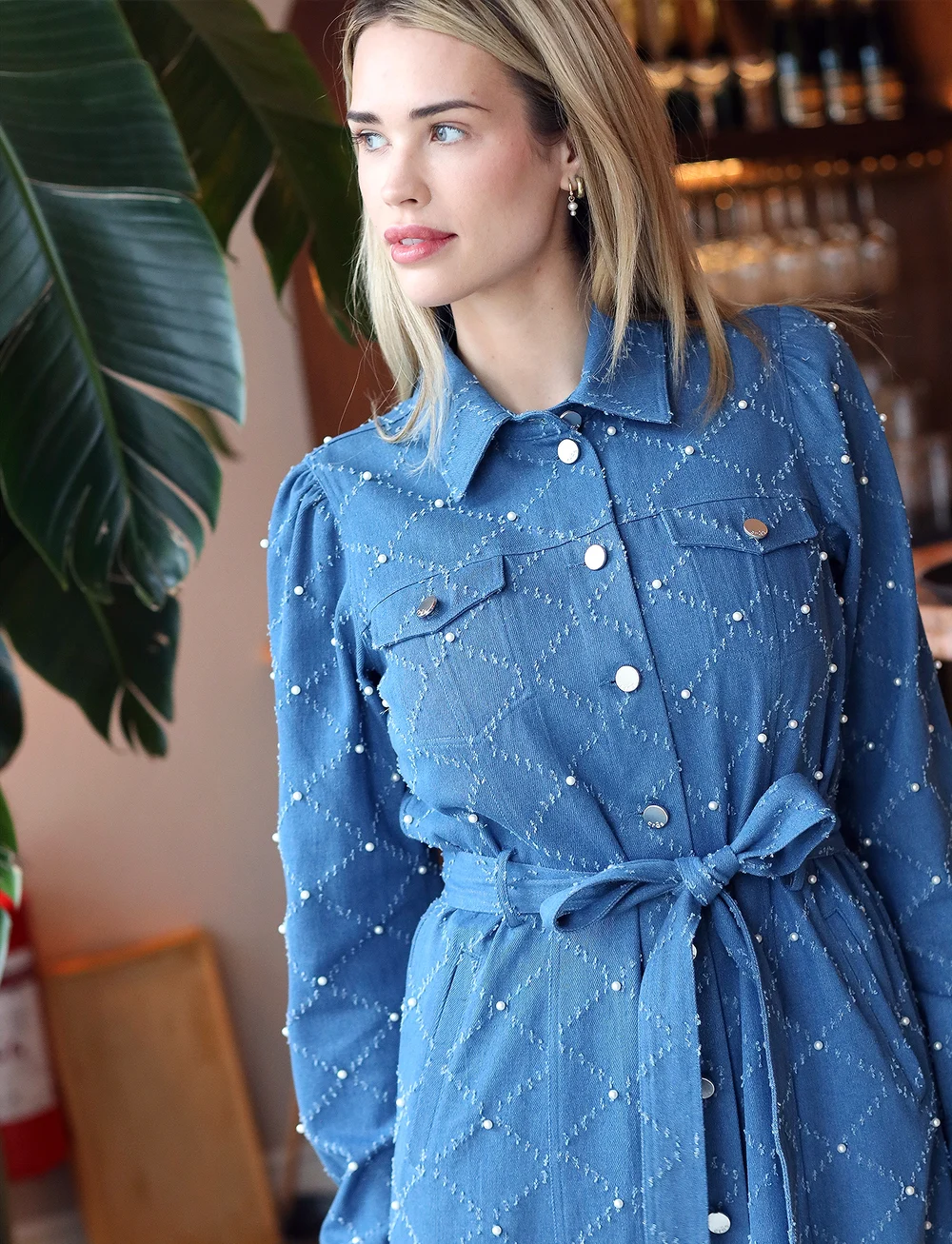 crās - Selenacras Dress - hemdkleider - light blue - 4