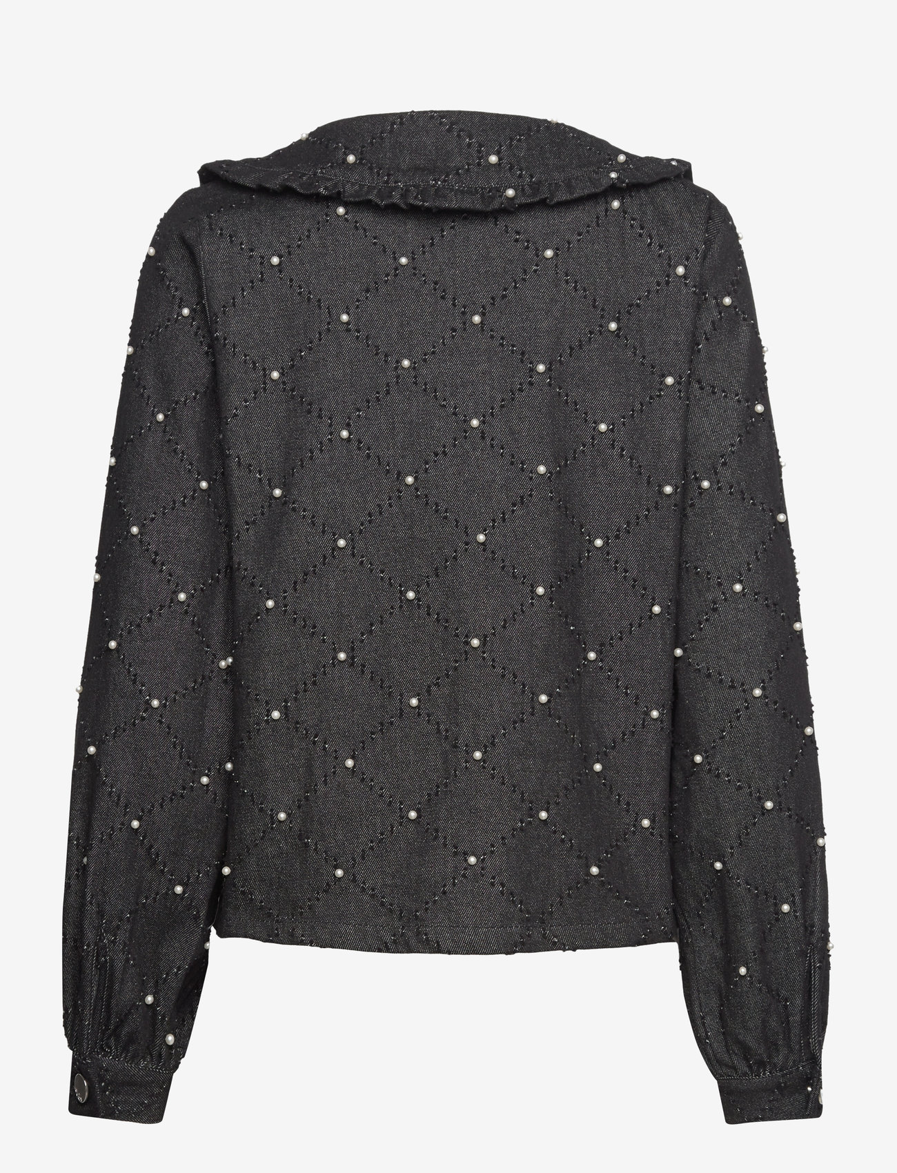 crās - Zenacras Shirt - denim shirts - black - 1