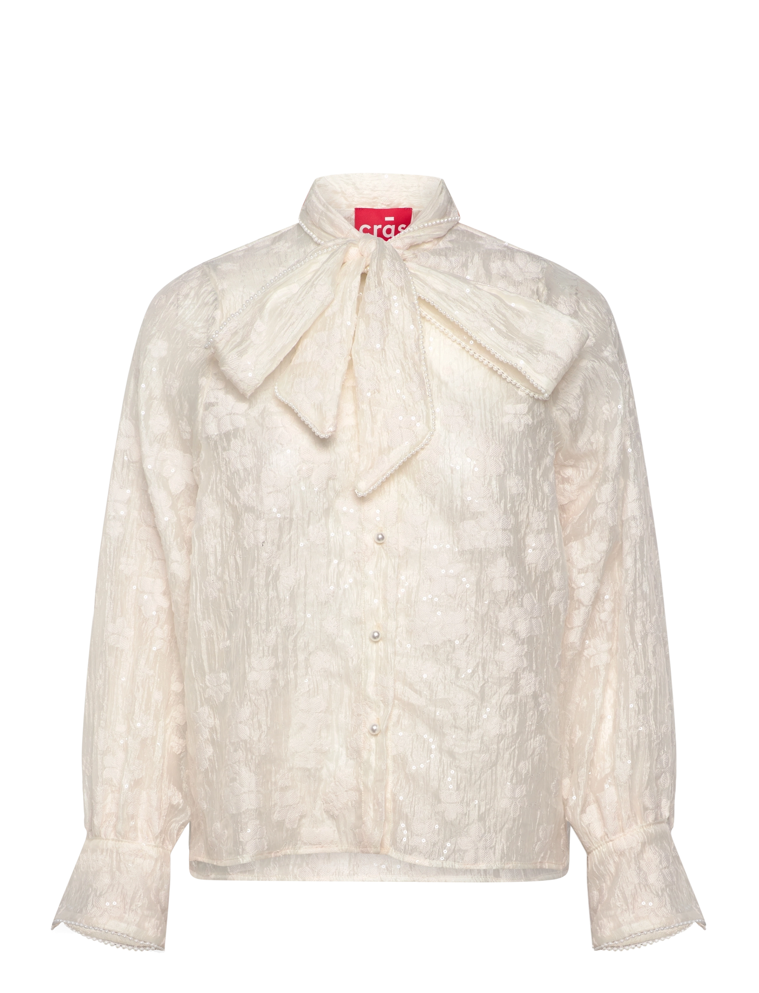 CRĀS Josettecras Shirt Cream - 40 - Damen