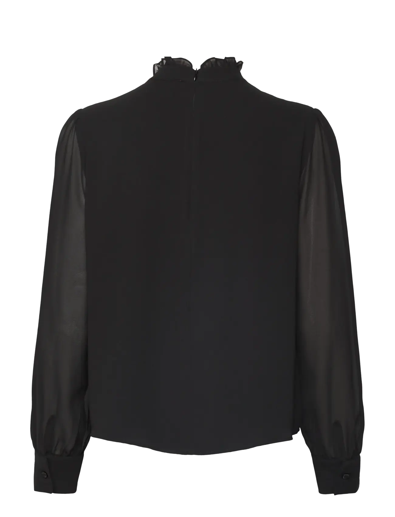 crās - Lorainecras Shirt - langermede bluser - black - 2