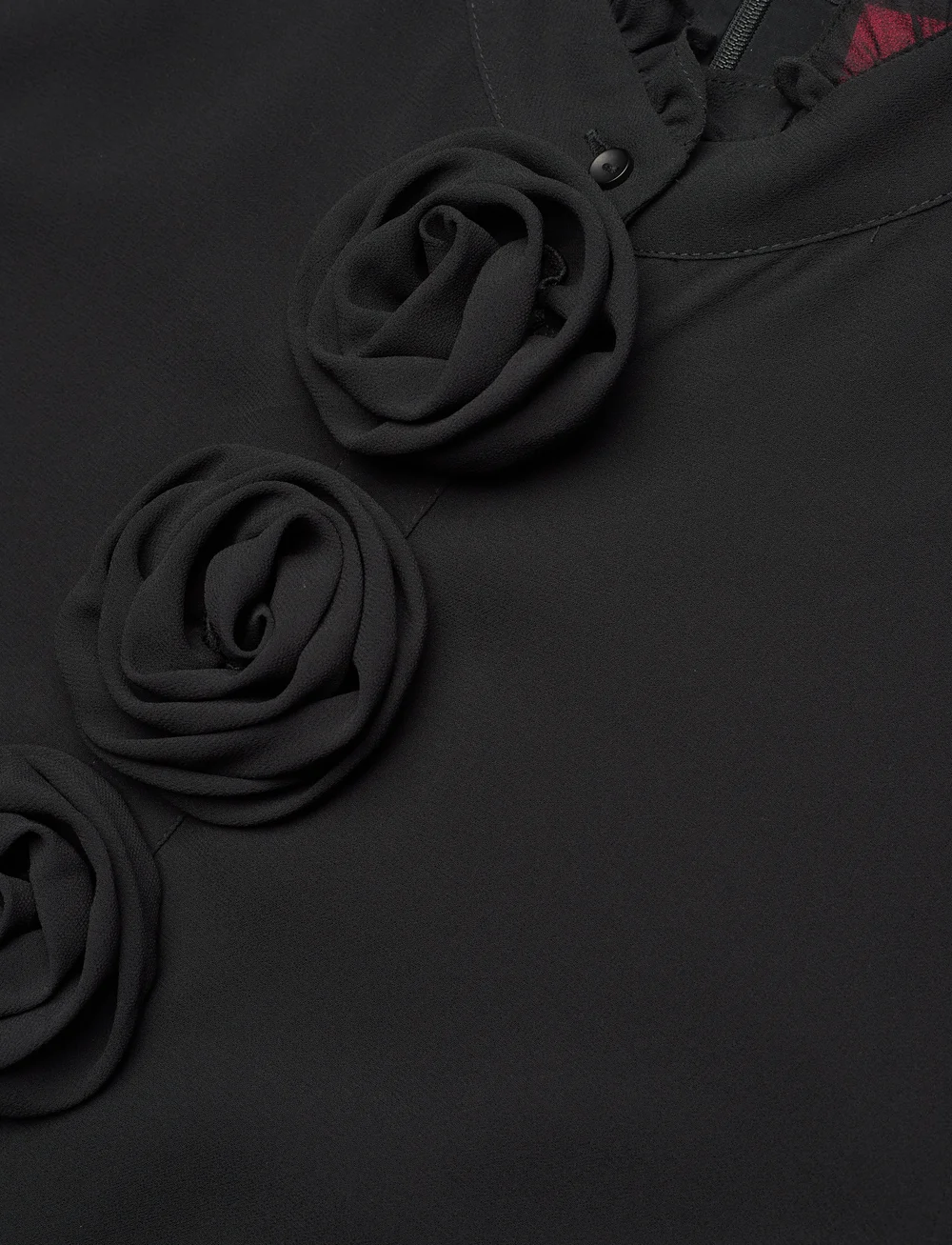 crās - Lorainecras Shirt - långärmade blusar - black - 5