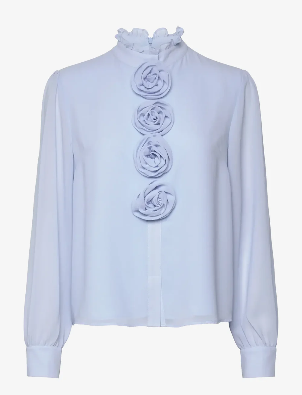 crās - Lorainecras Shirt - langärmlige blusen - dutch blue - 1