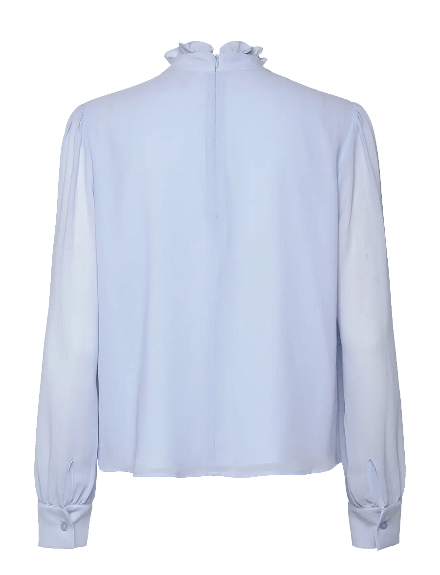 crās - Lorainecras Shirt - blouses met lange mouwen - dutch blue - 2