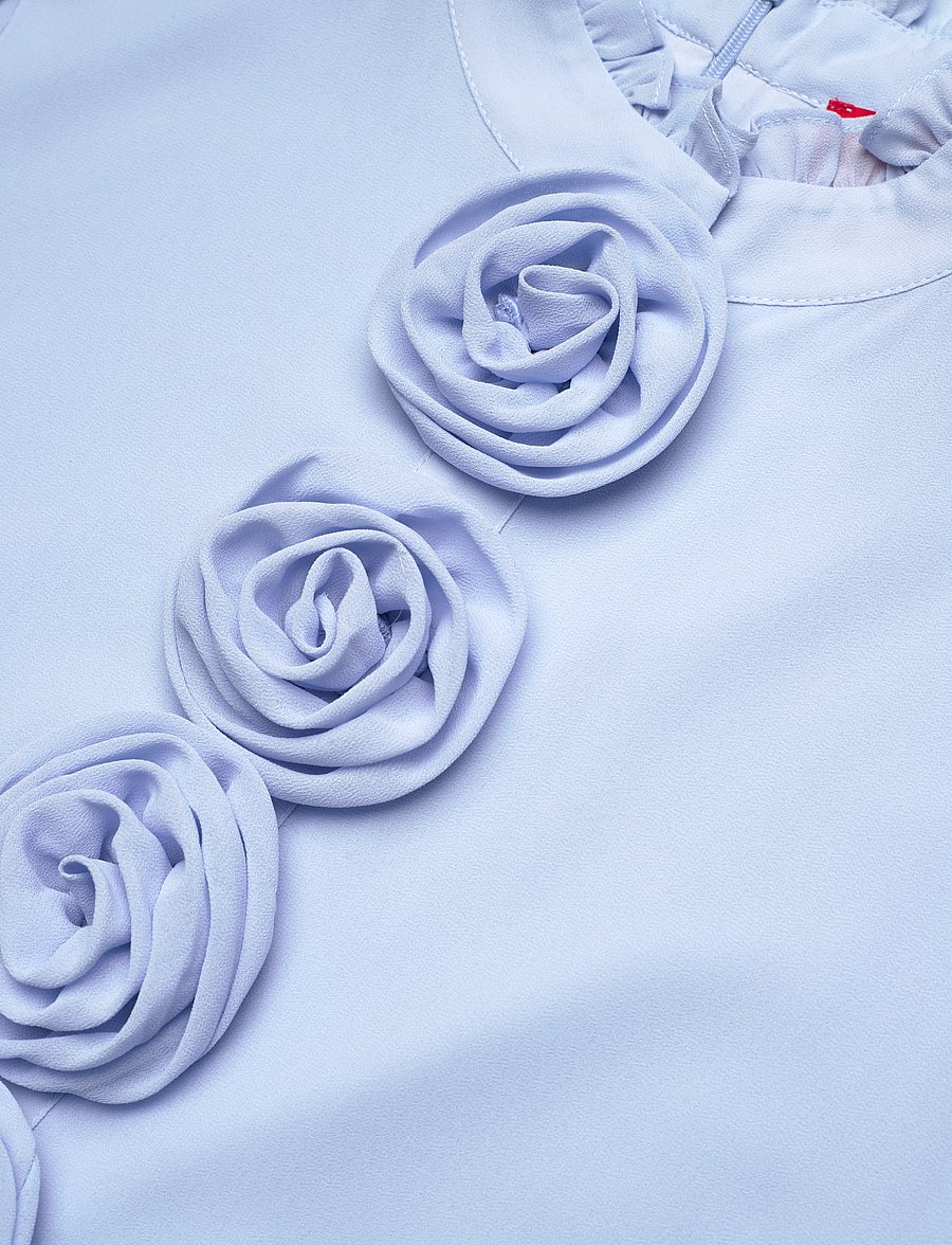 crās - Lorainecras Shirt - blouses met lange mouwen - dutch blue - 5