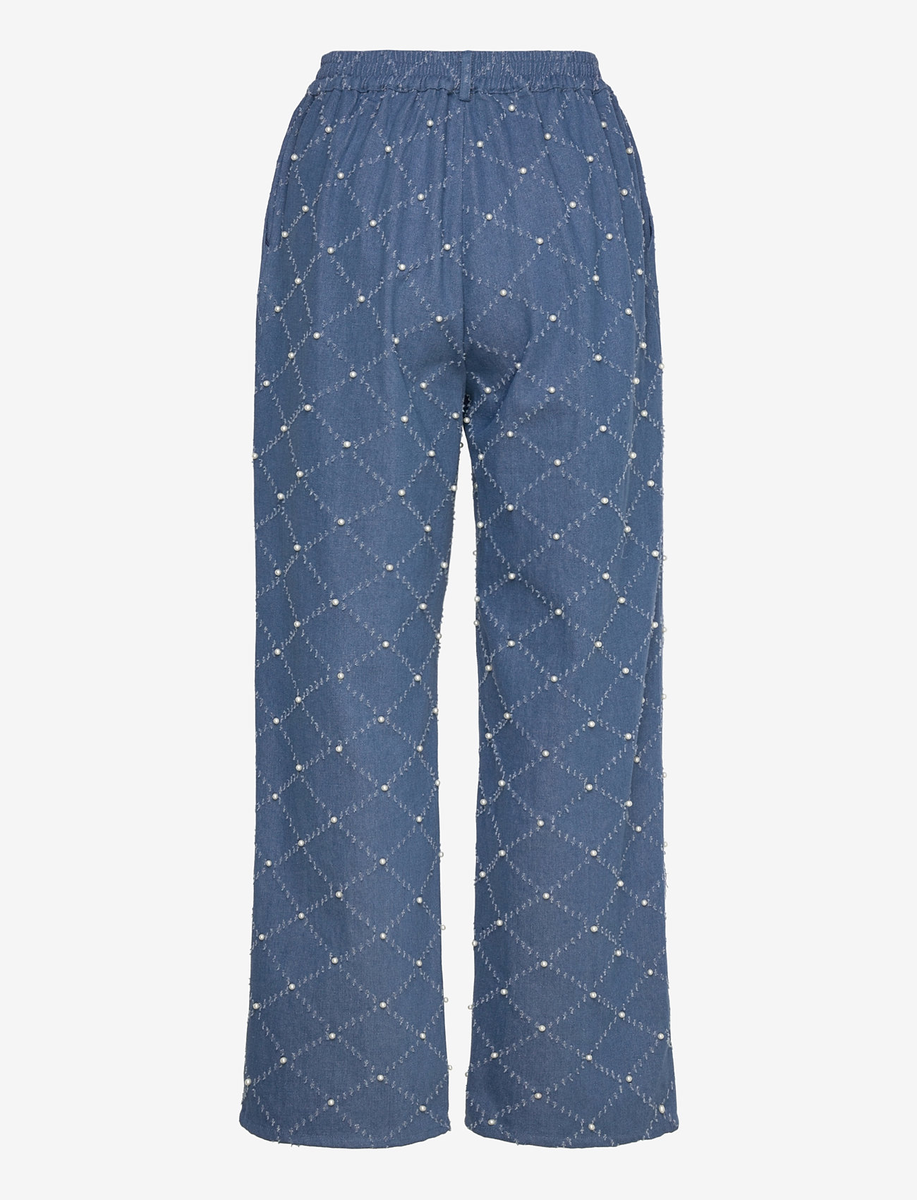 crās - Marinacras Pants - hosen mit weitem bein - light blue - 2