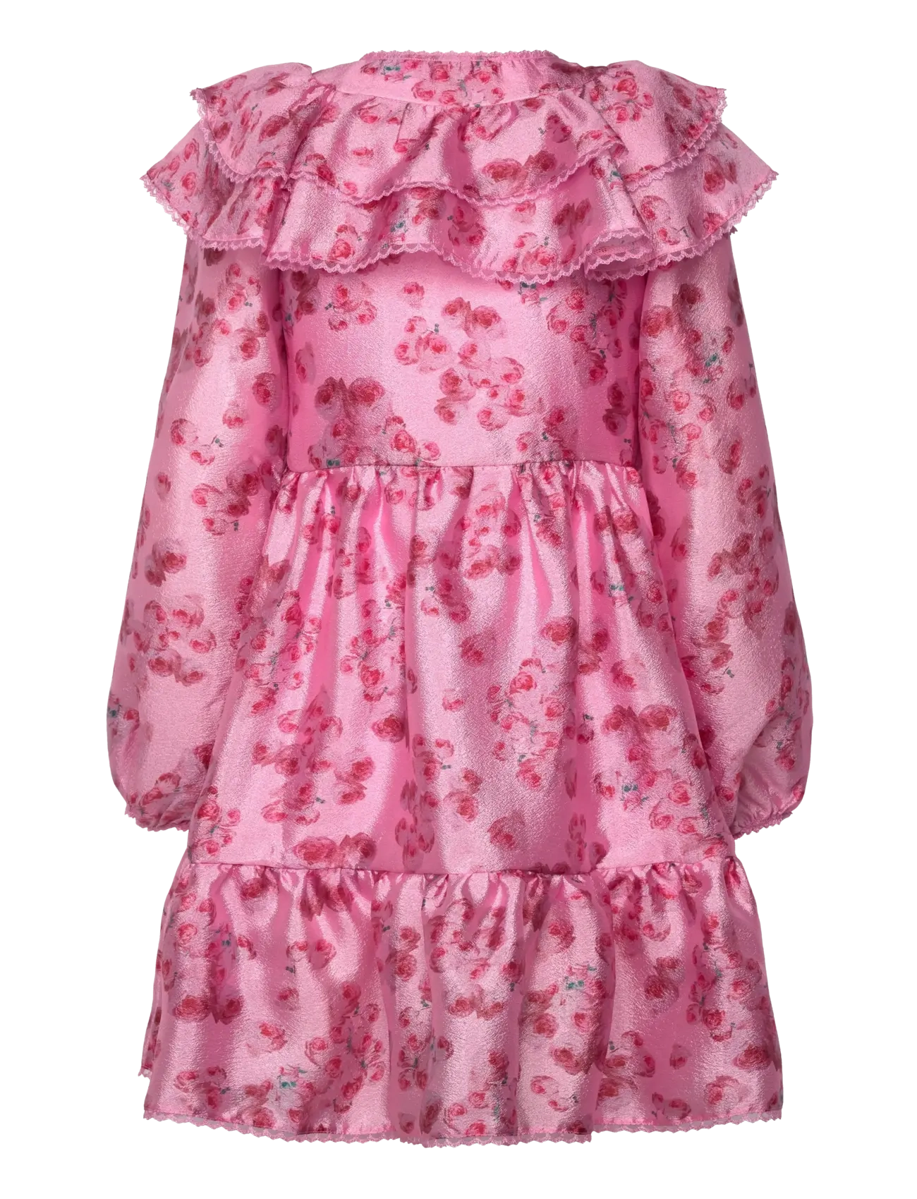 crās - Salviecras Dress - sommerkjoler - pink roses - 2