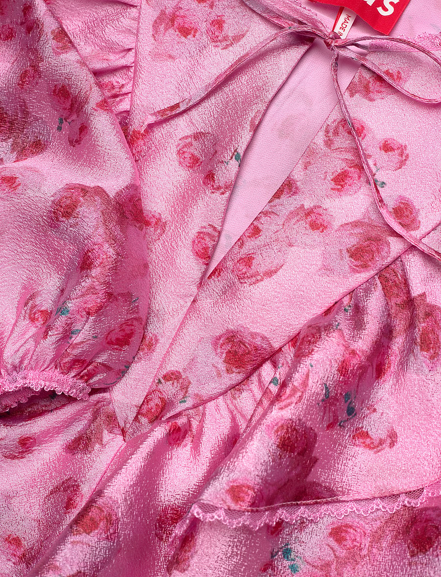 crās - Salviecras Dress - sommerkleider - pink roses - 5