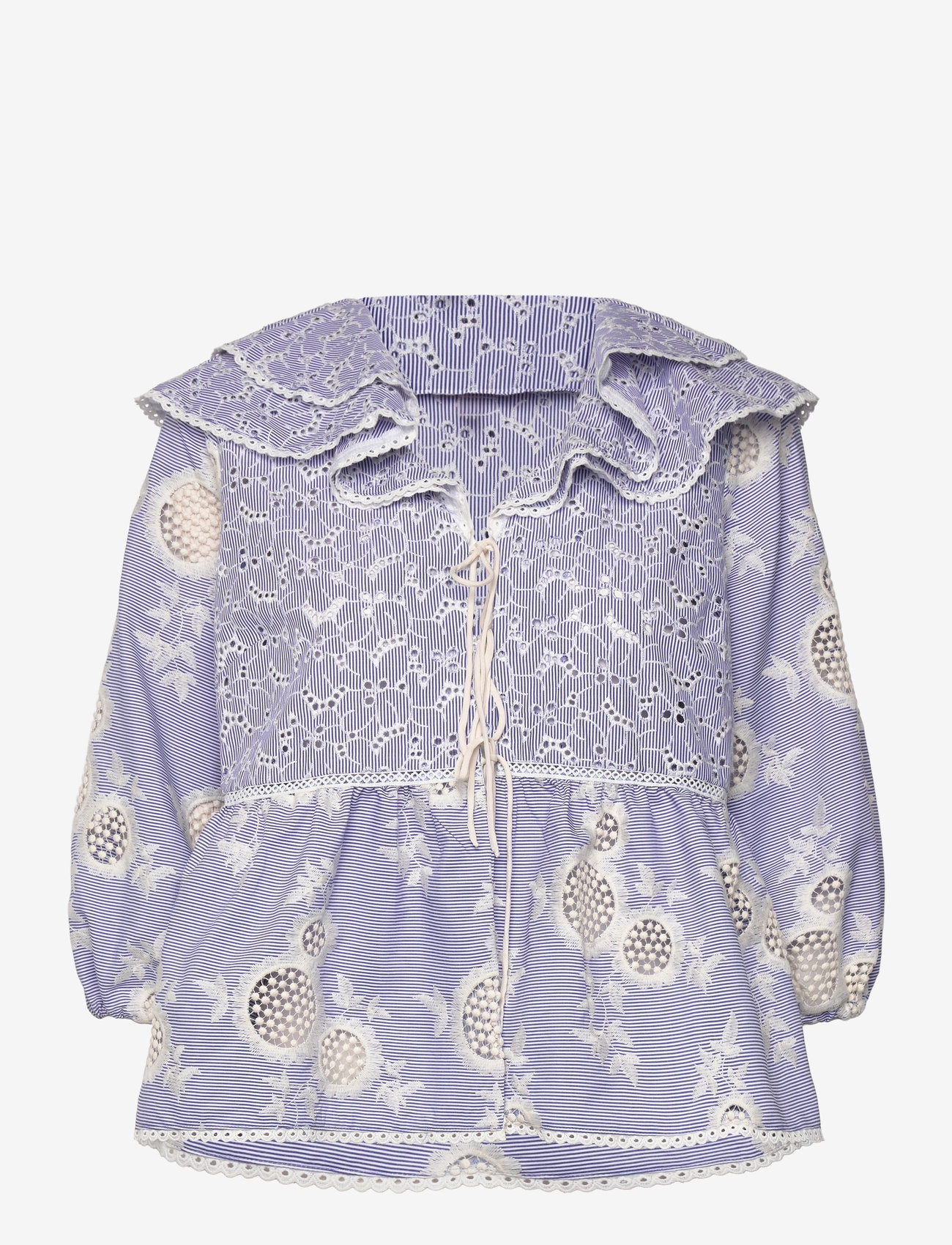 crās - Sansacras Shirt - pikkade varrukatega pluusid - blue mix - 1