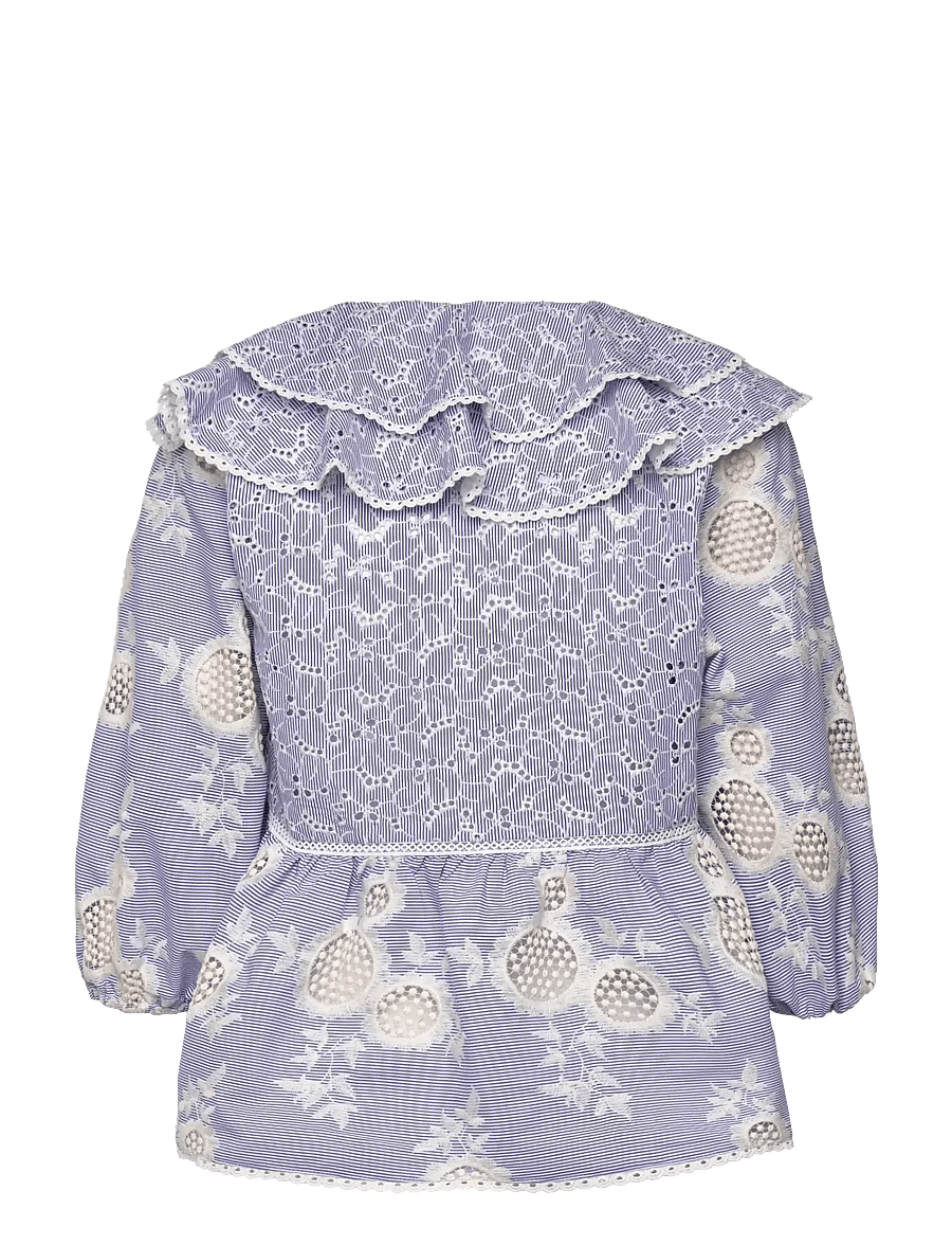 crās - Sansacras Shirt - langærmede bluser - blue mix - 2