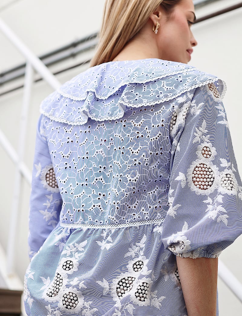 crās - Sansacras Shirt - pikkade varrukatega pluusid - blue mix - 3