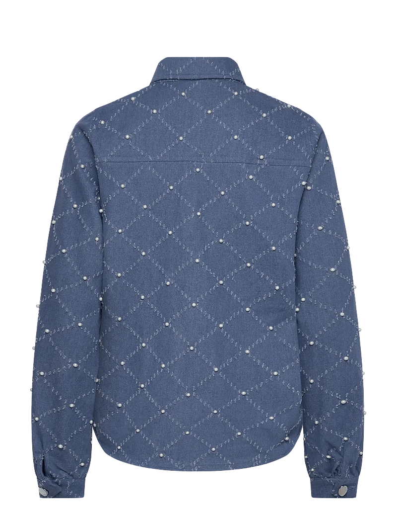 crās - Selenacras Shirt - teksasärgid - light blue - 2