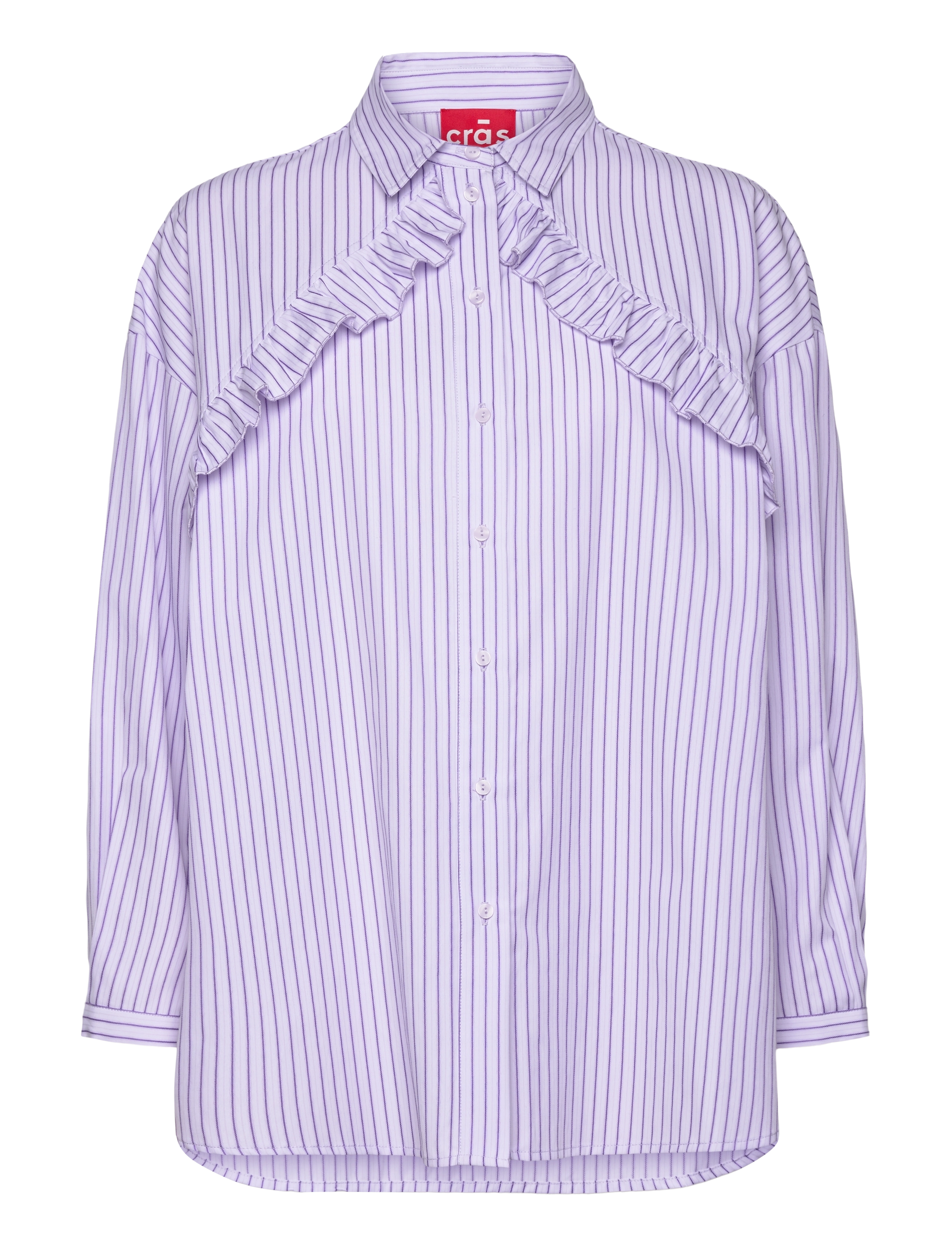 crās - Bloomingcras Shirt - koszule z długimi rękawami - purple stripe - 2