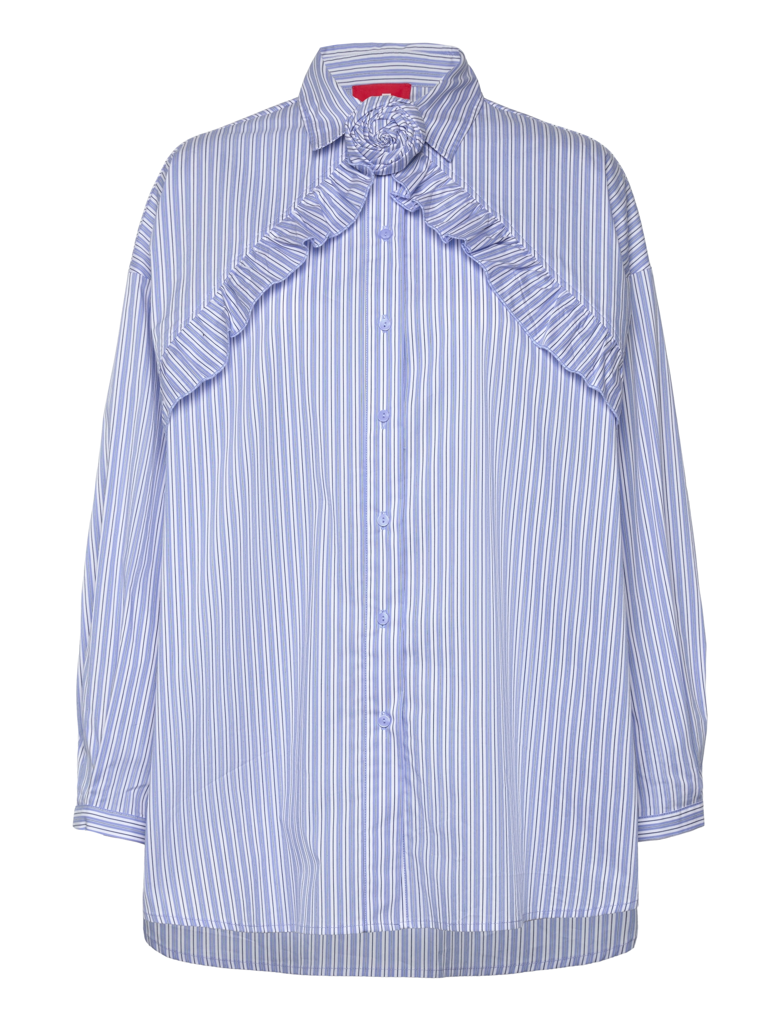 crās - Bloomingcras Shirt - overhemden met lange mouwen - blue stripe - 2