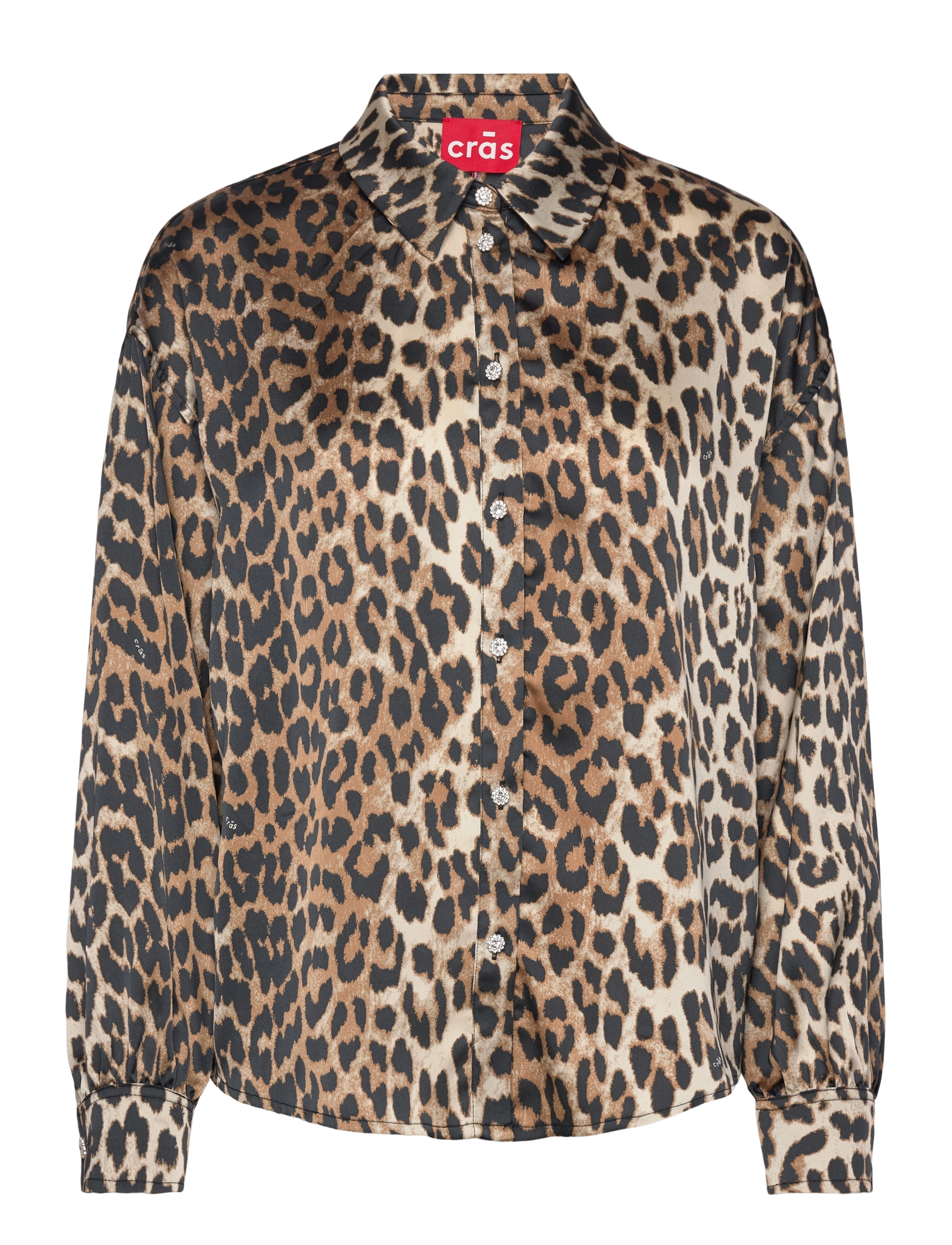 crās Ginacras Shirt - Tøj - URBAN LEO / brown