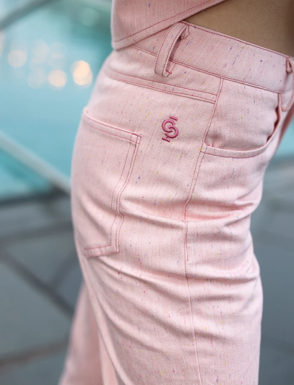 crās - Rosemarycras Pants - tapered jeans - playfull pink - 4