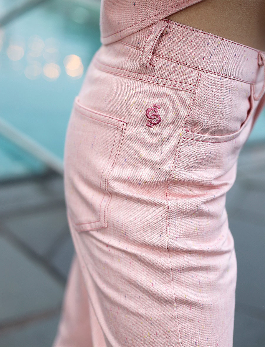 crās - Rosemarycras Pants - laisvo kirpimo džinsai - playfull pink - 4