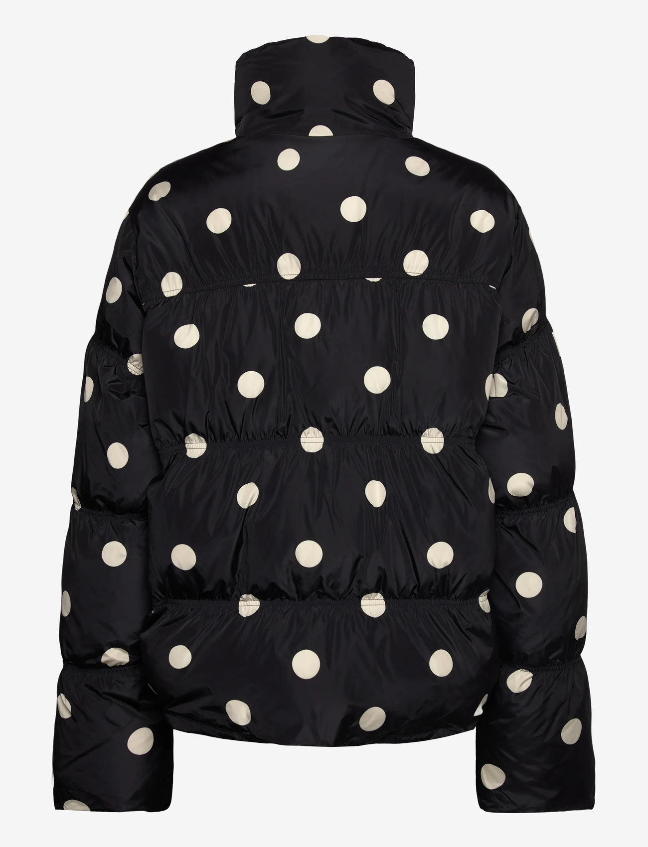crās - Valenciacras Puffer Jacket - 8123 black white dot - 1