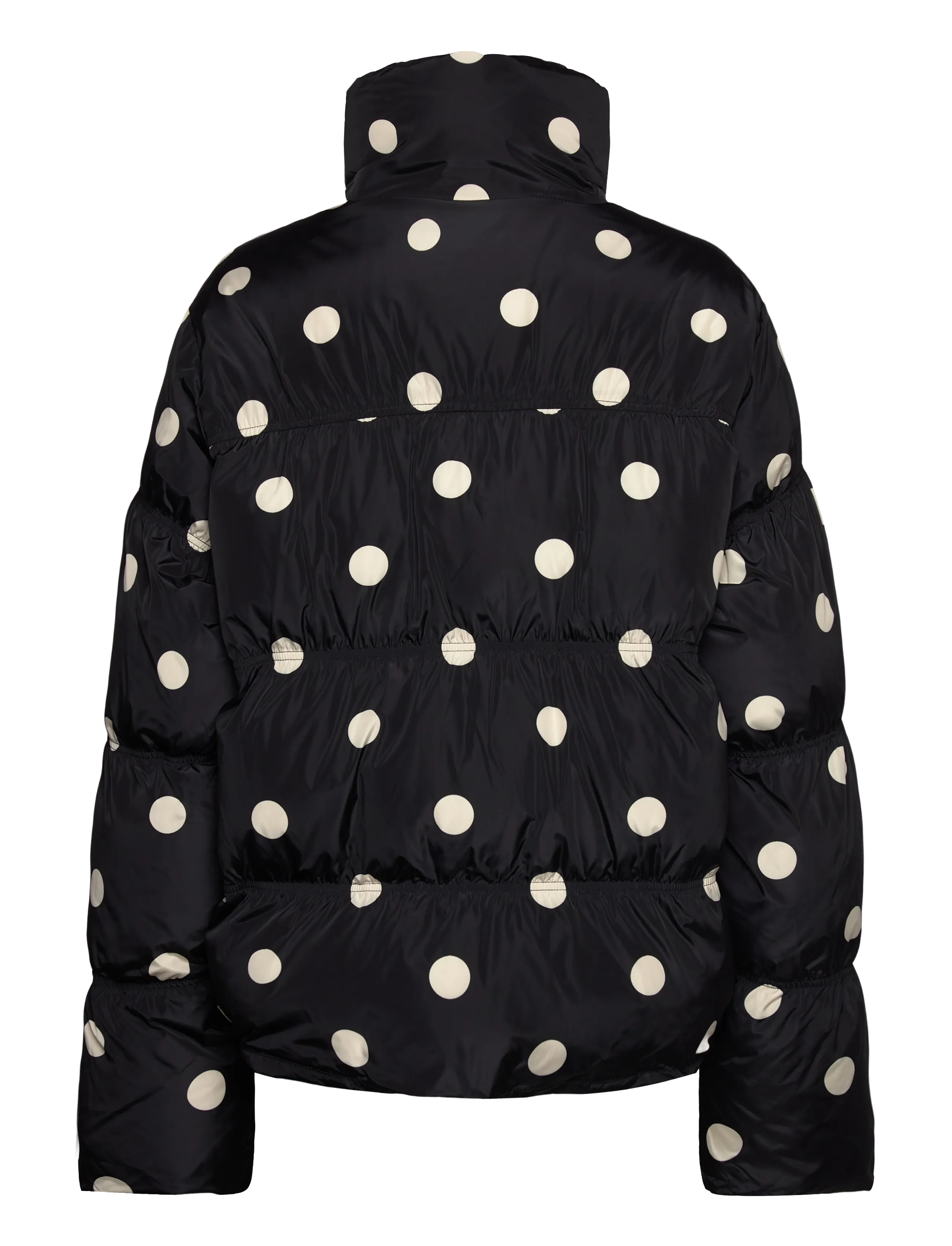 crās - Valenciacras Puffer Jacket - 8123 black white dot - 1
