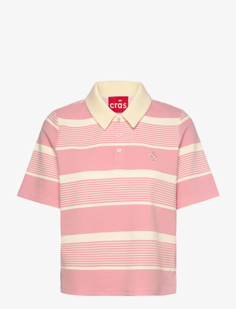 crās - Alaniscras Blouse - polosärgid - creamy blush stripe - 1