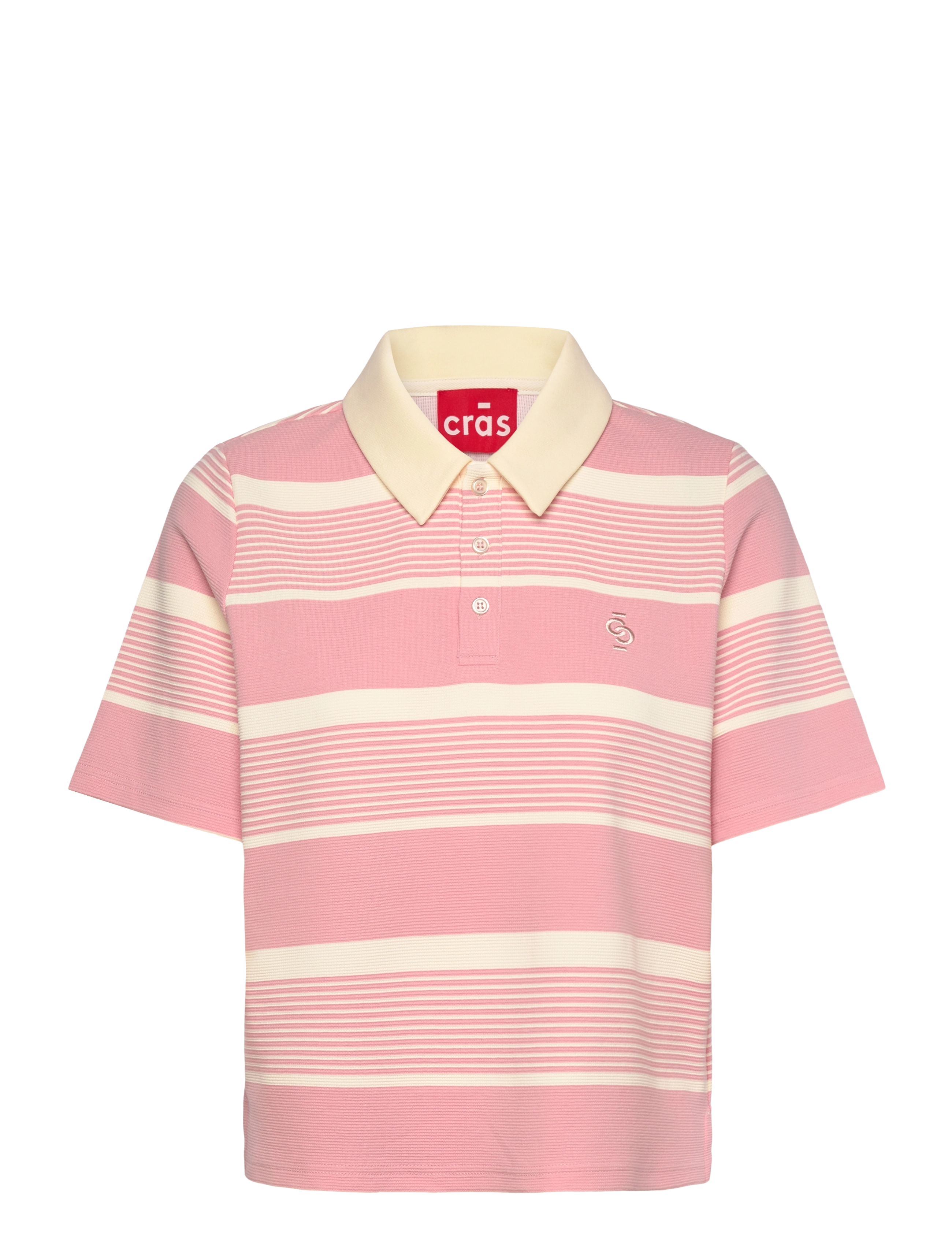 CREAMY BLUSH STRIPE