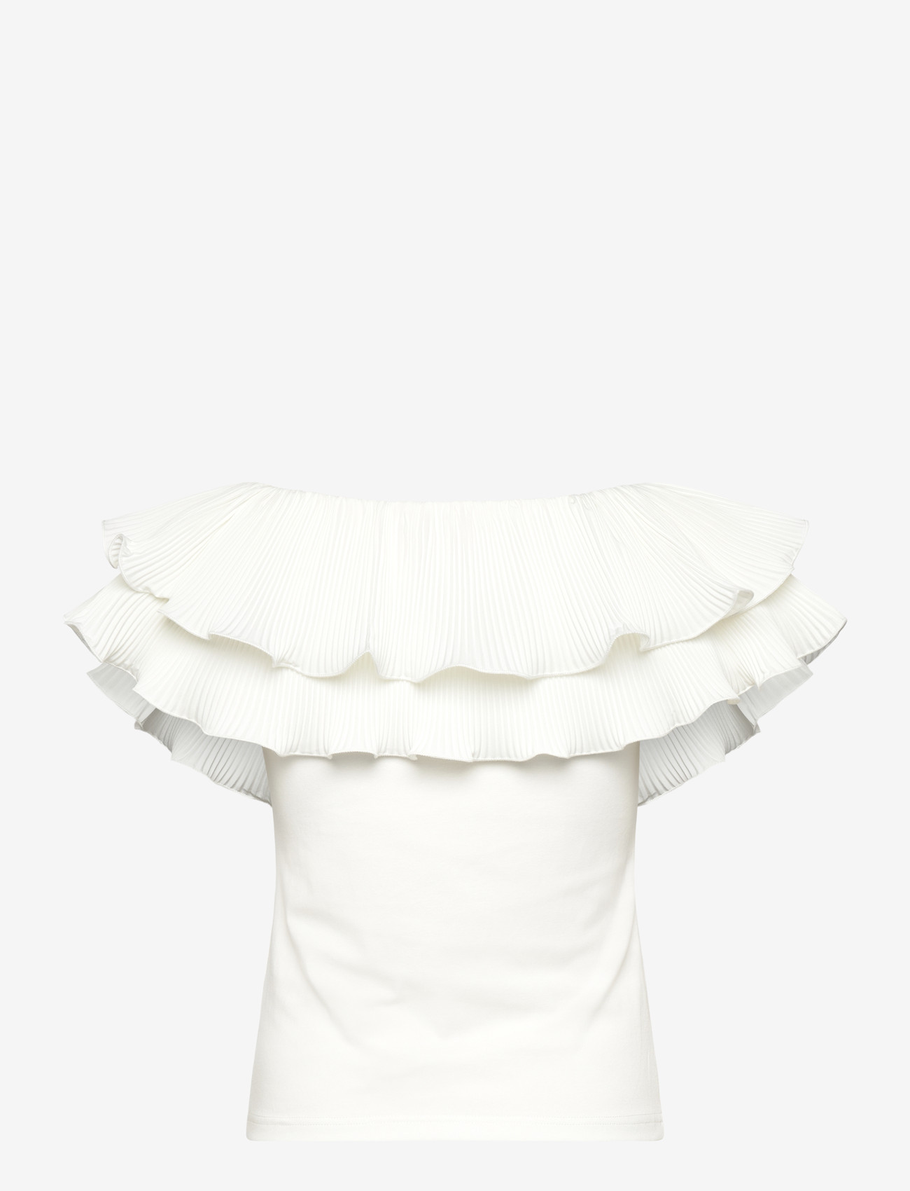 crās - Flouncecras Top - Ärmellose blusen - off white - 1