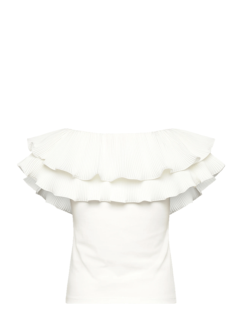 crās - Flouncecras Top - Ärmellose blusen - off white - 1