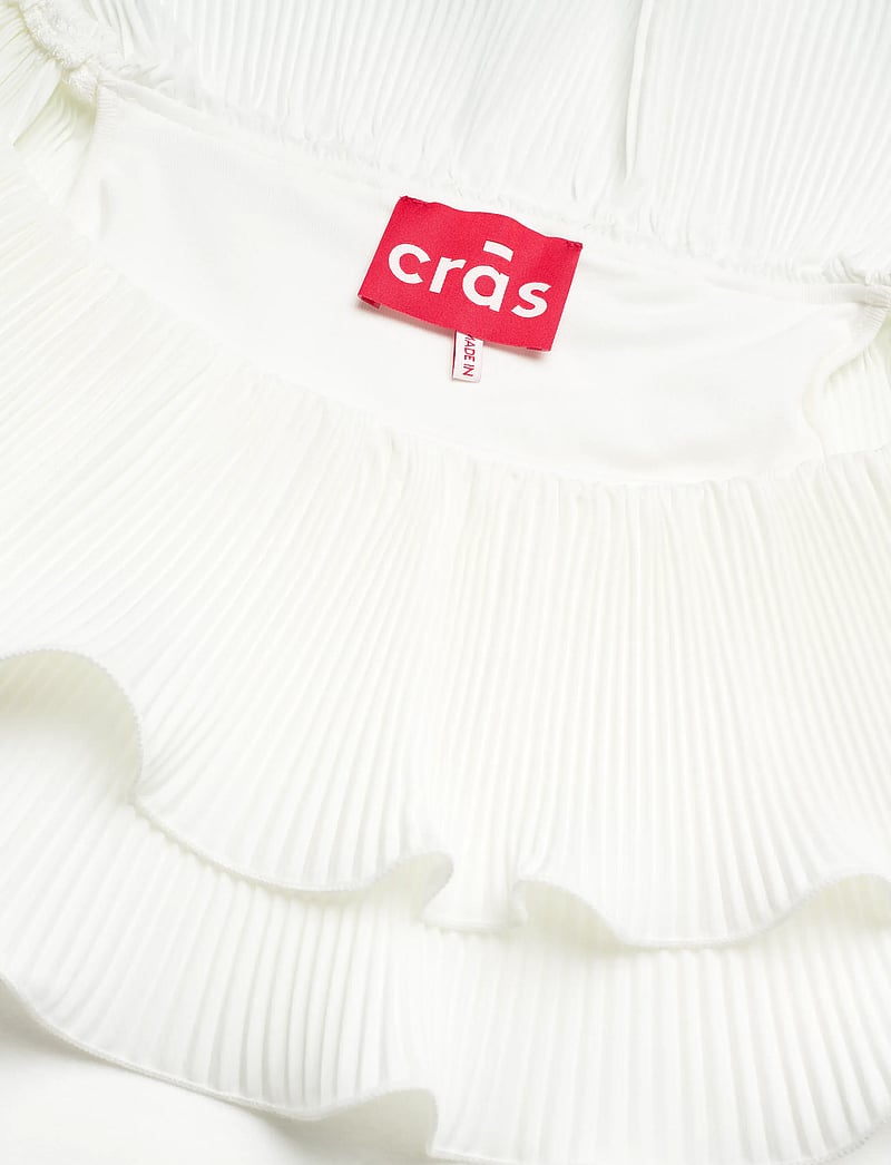 crās - Flouncecras Top - Ärmellose blusen - off white - 2