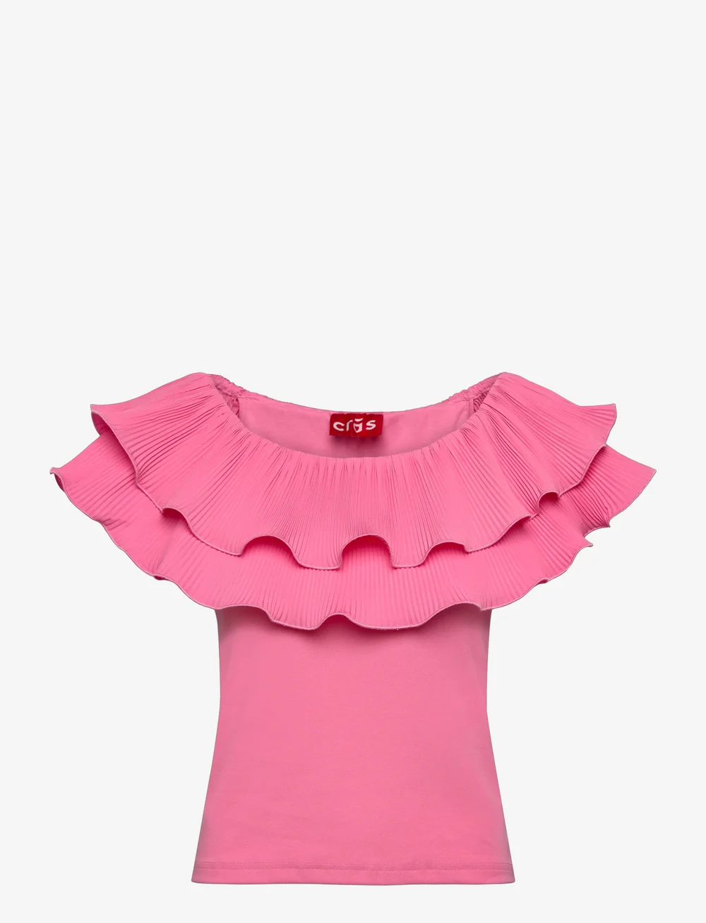 crās - Flouncecras Top - Ärmellose blusen - pink carnation - 1