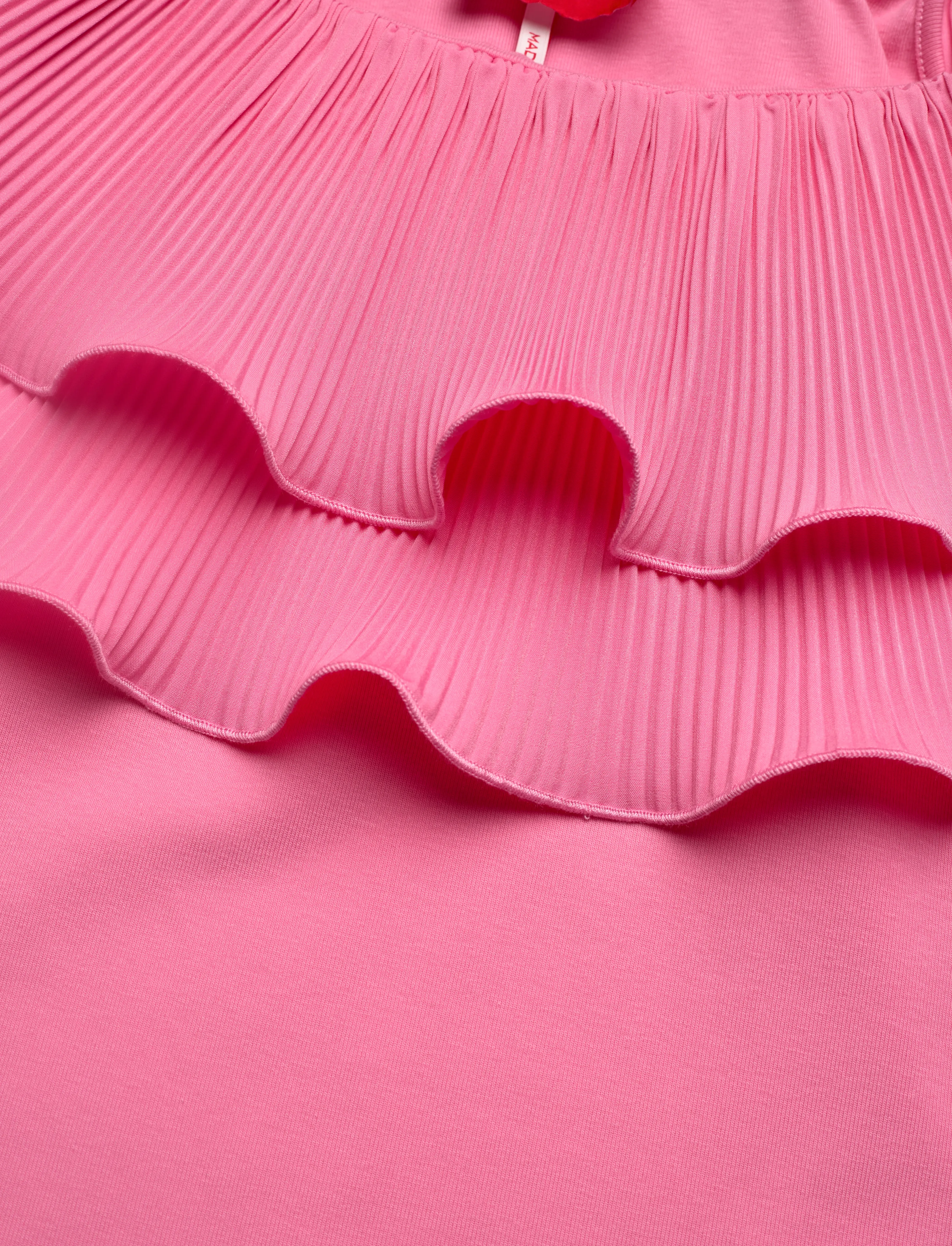 crās - Flouncecras Top - sleeveless blouses - pink carnation - 5
