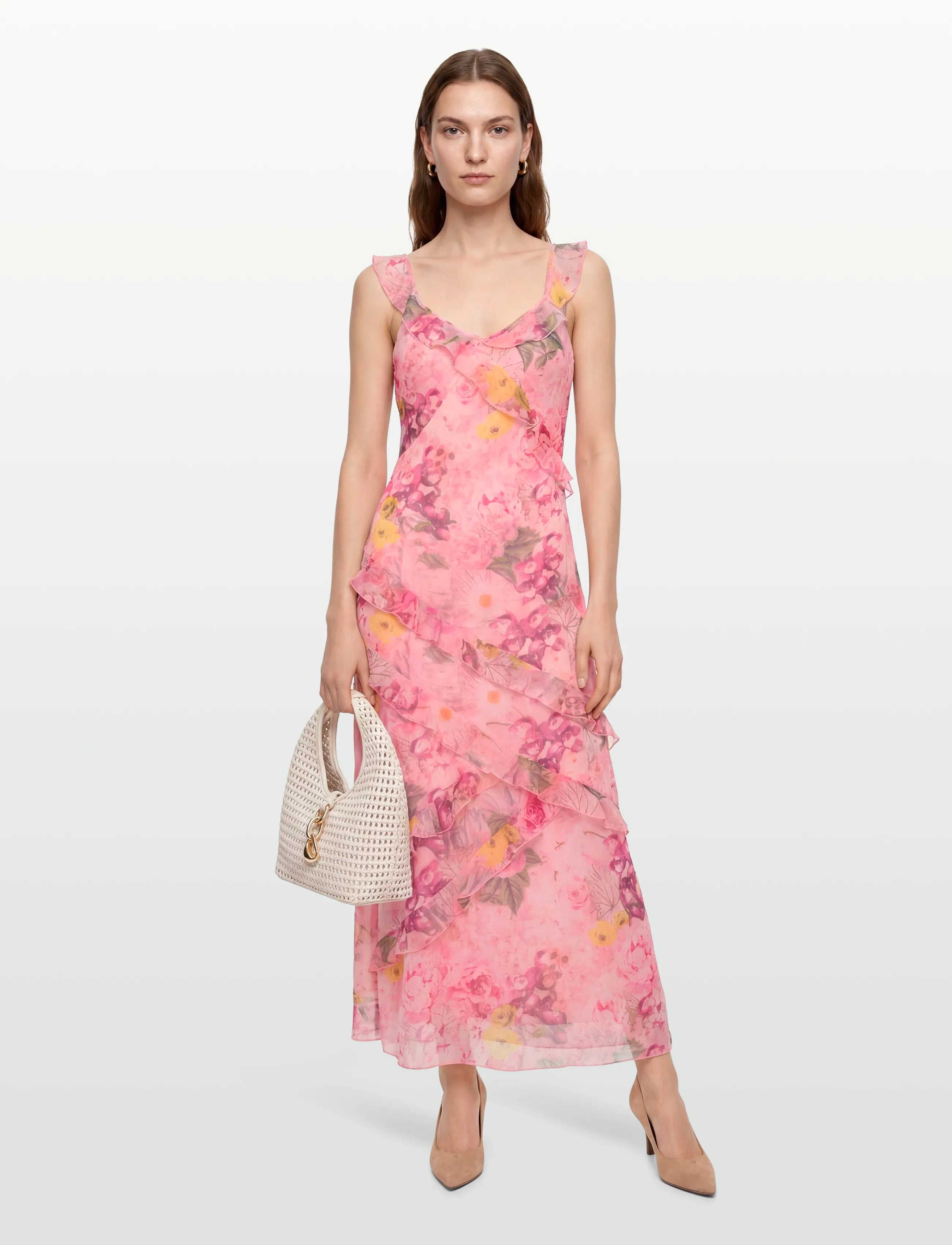 crās Levinecras Dress, 38, Dresses, Rosa - Summer Frauen