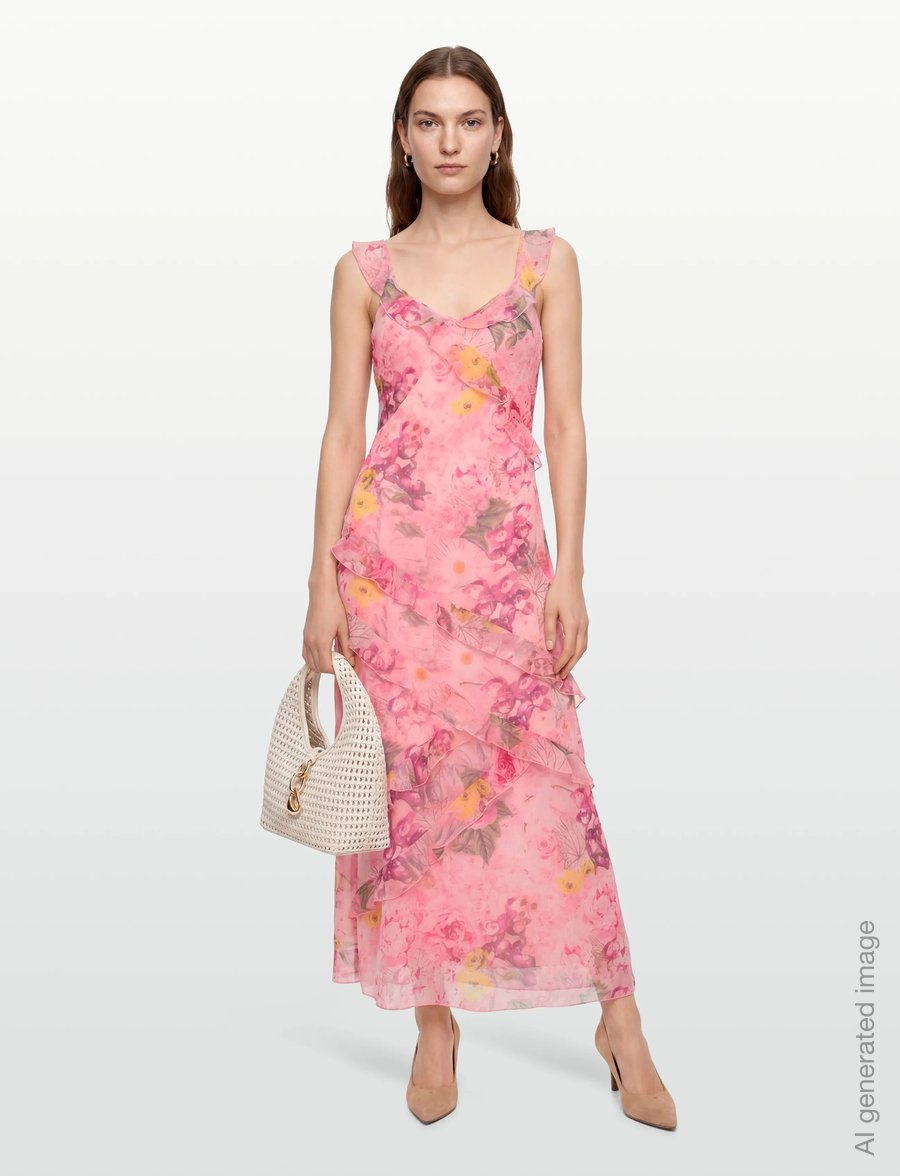 crās - Levinecras Dress - sommerkleider - floral garden - 0