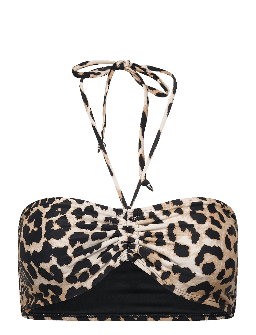crās - Hildacras Bikini Top - bandeau-bikinis - urban leo - 1