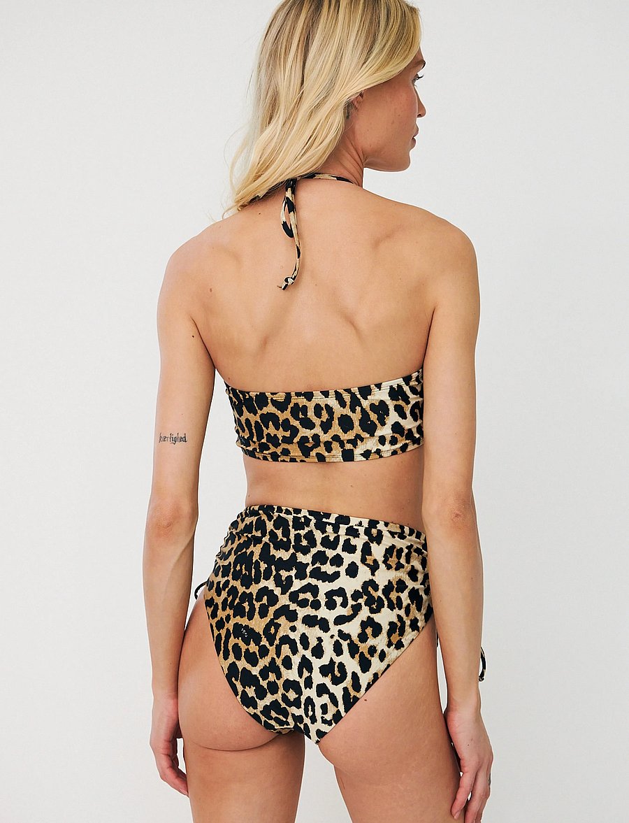 crās - Hildacras Bikini Top - bandeau-bikinis - urban leo - 5