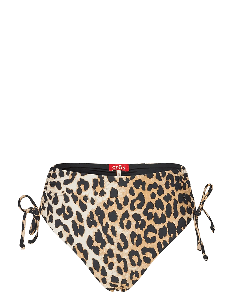 crās - Hildacras Bikini Bottom - side tie bikinier - urban leo - 1